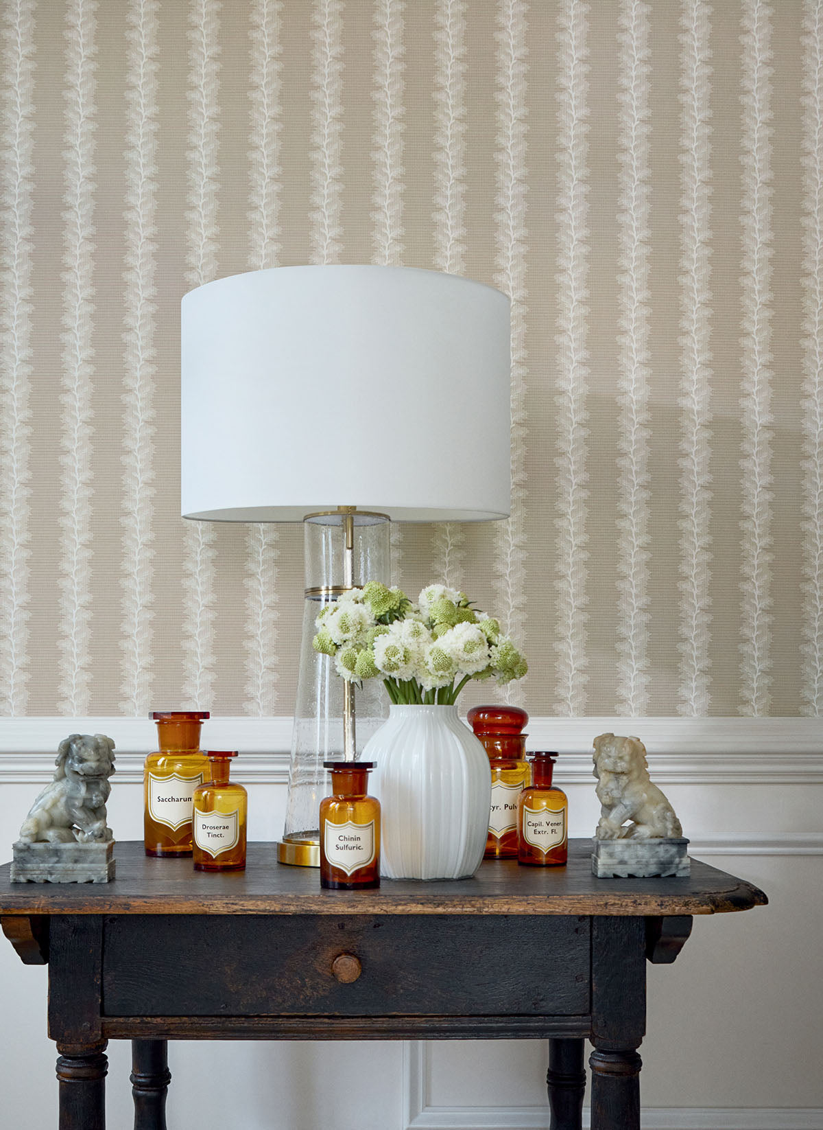 Anna French French Stripe Behang AT10771 - sfeerbeeld