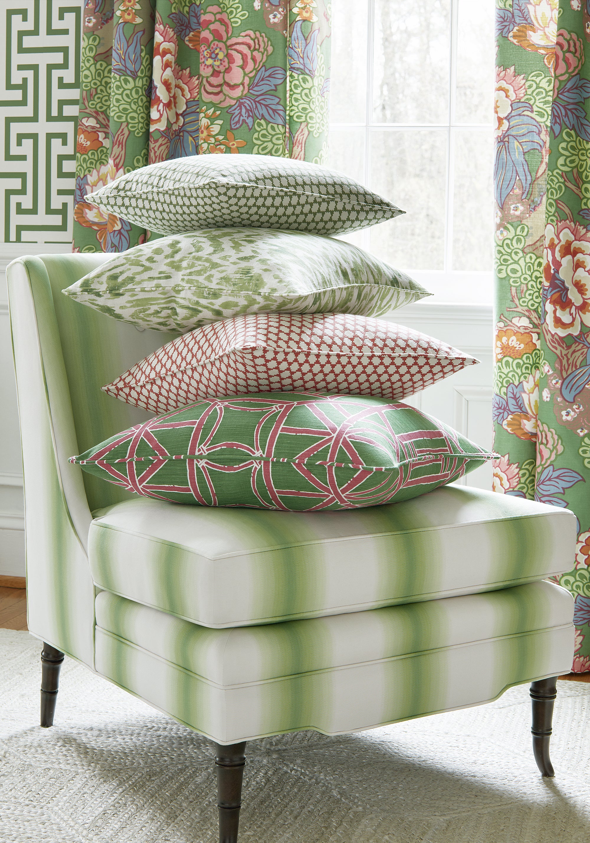 Thibaut Dynasty Ming Trail Behang T75476 - sfeerbeeld