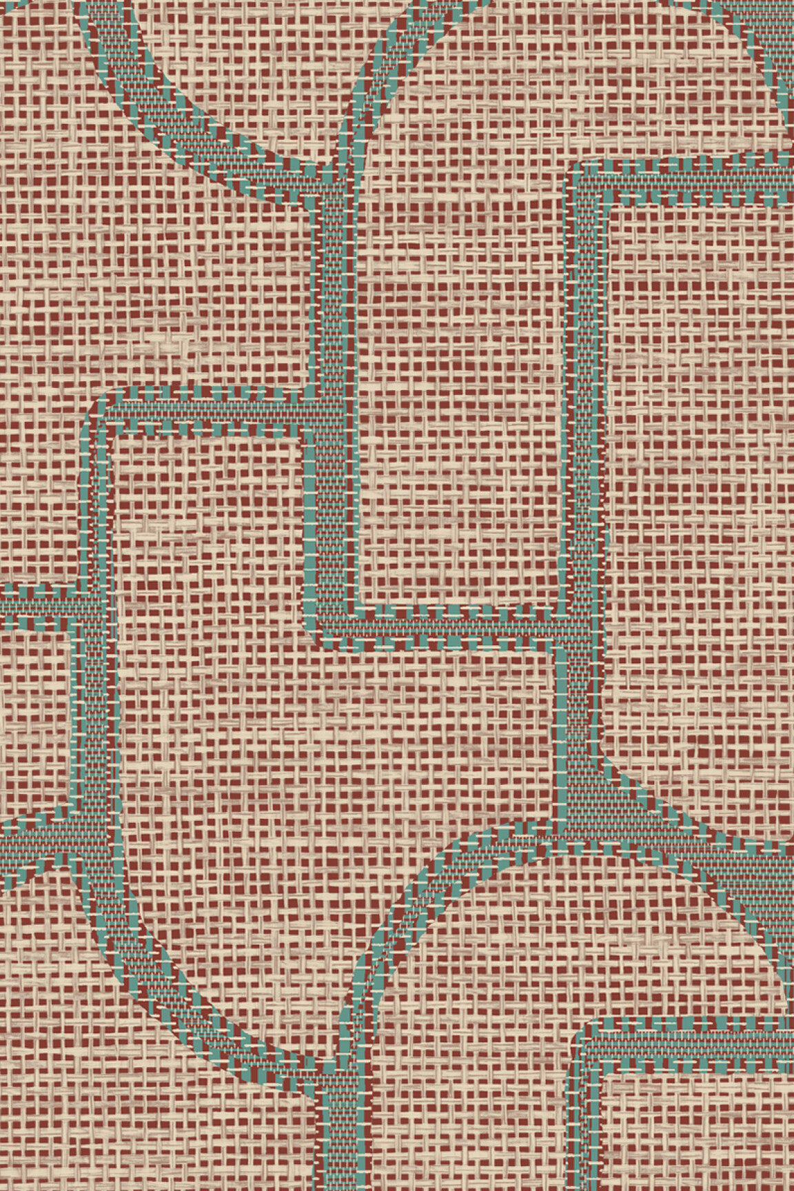 ARTE Esparto Ibérico Essentials Totem 18912 afbeelding 1 "Bruin","Turkoois"