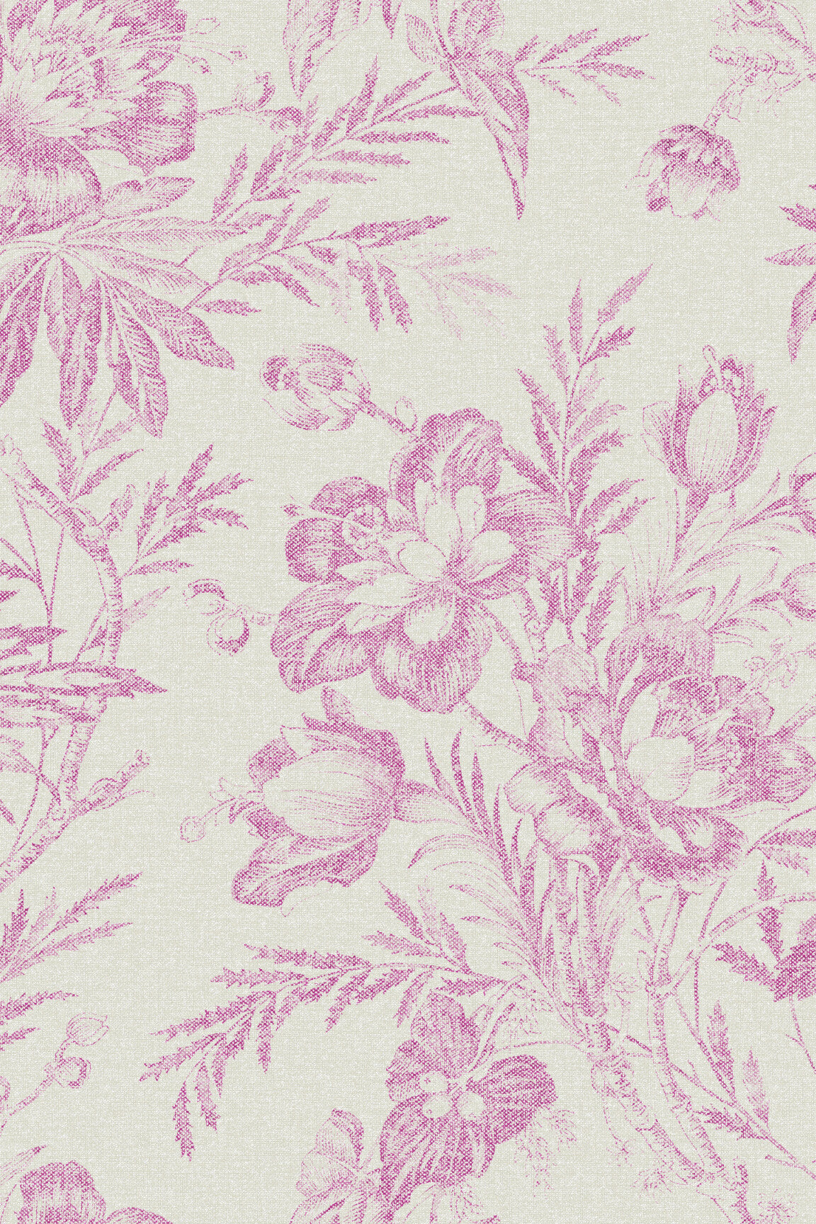 ARTE Indienne Flamant Suite V - Mystic Impressions 59207 afbeelding 1 "Rood","Paars"