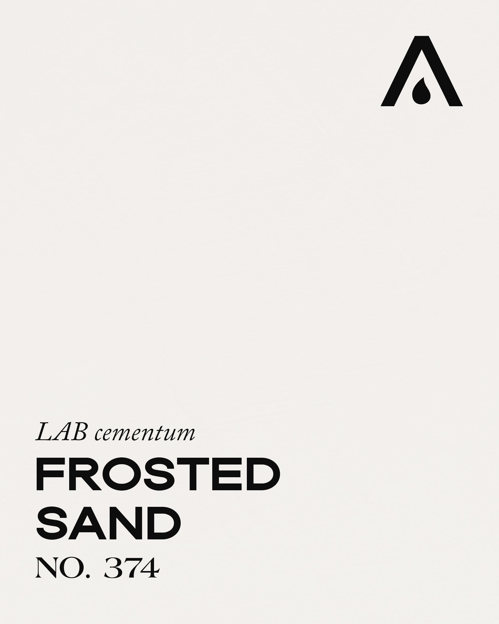 FROSTED SAND NO. 374
