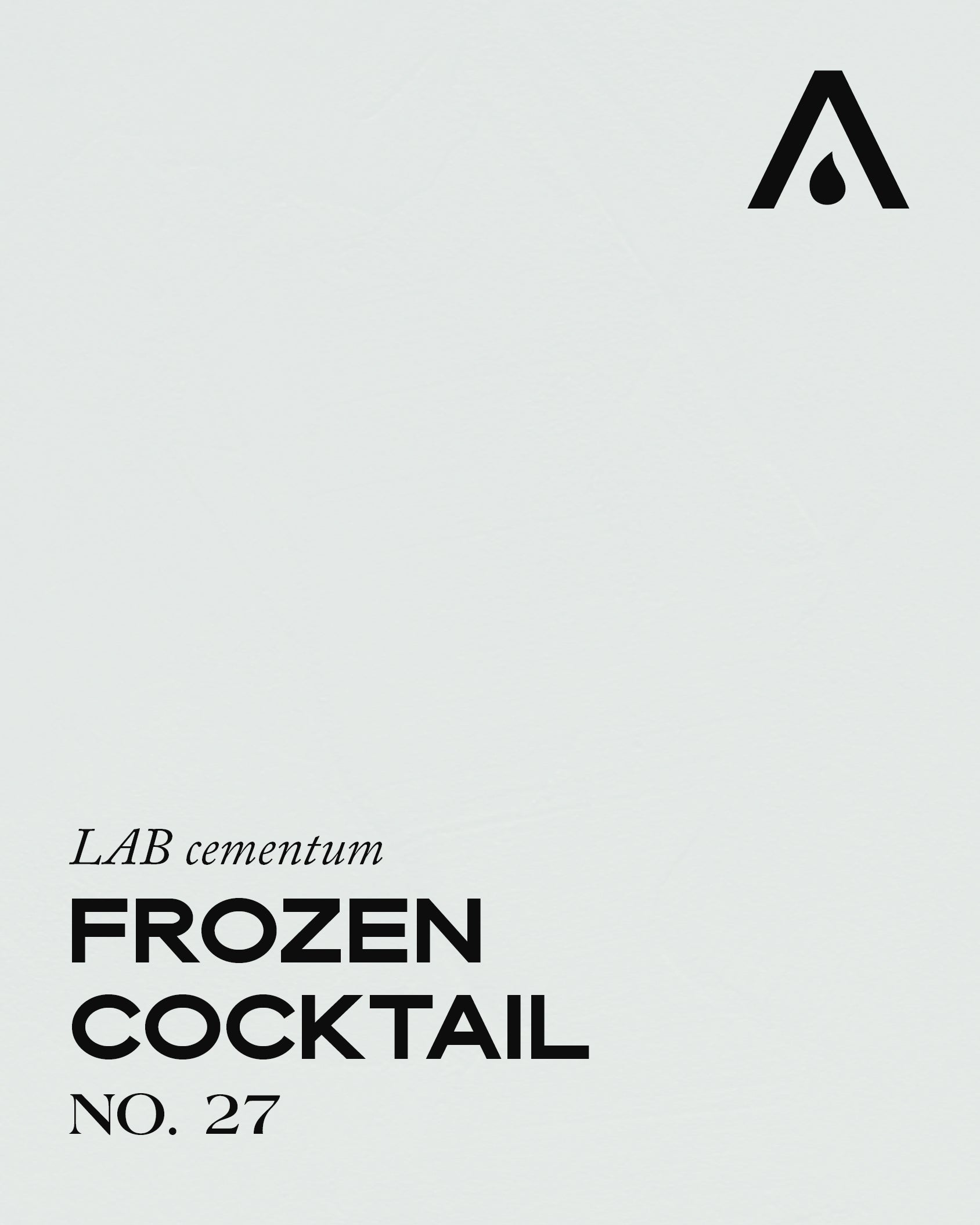 FROZEN COCKTAIL NO. 27