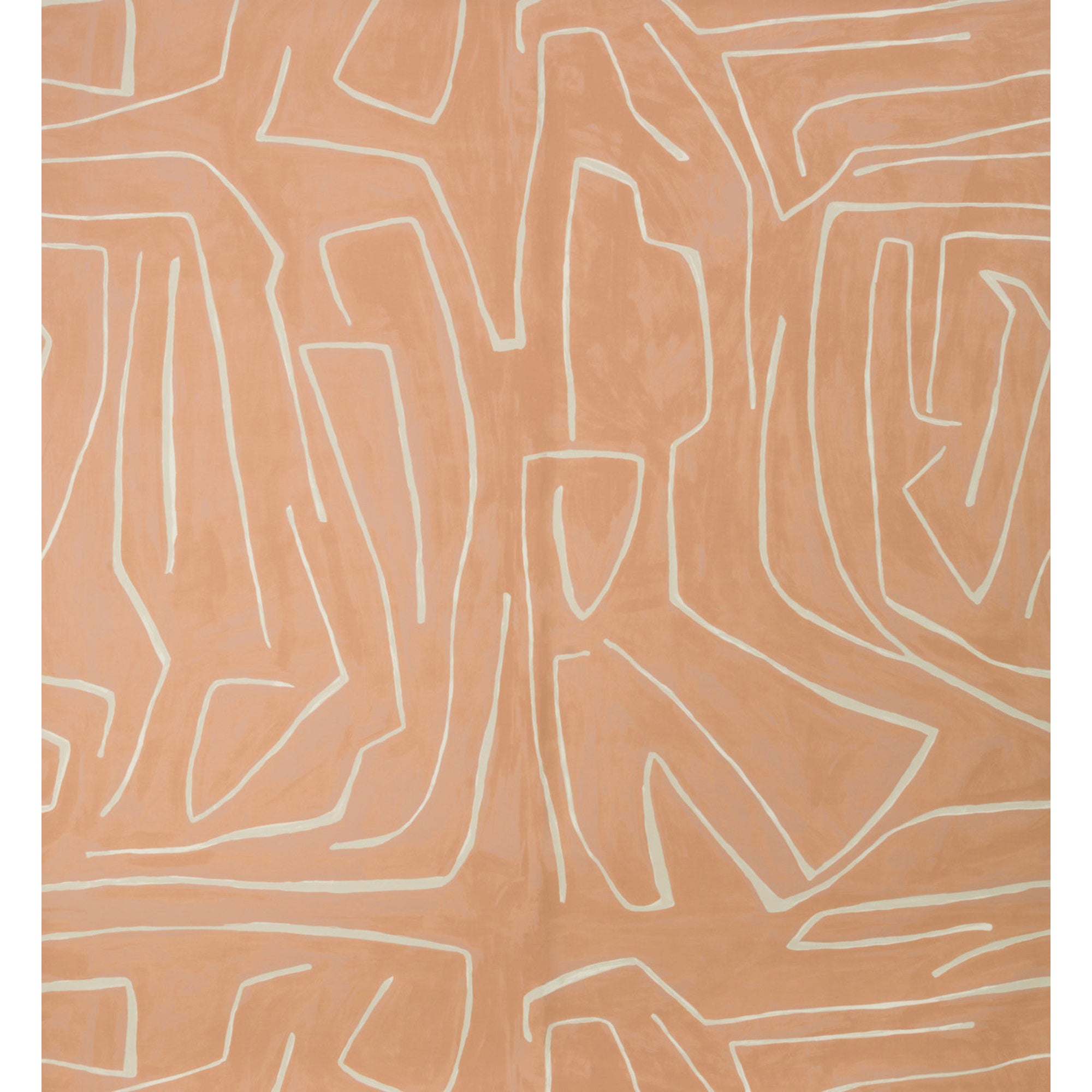 Kelly Wearstler Graffito Behang GWP-3501.117 - Salmon/Cream