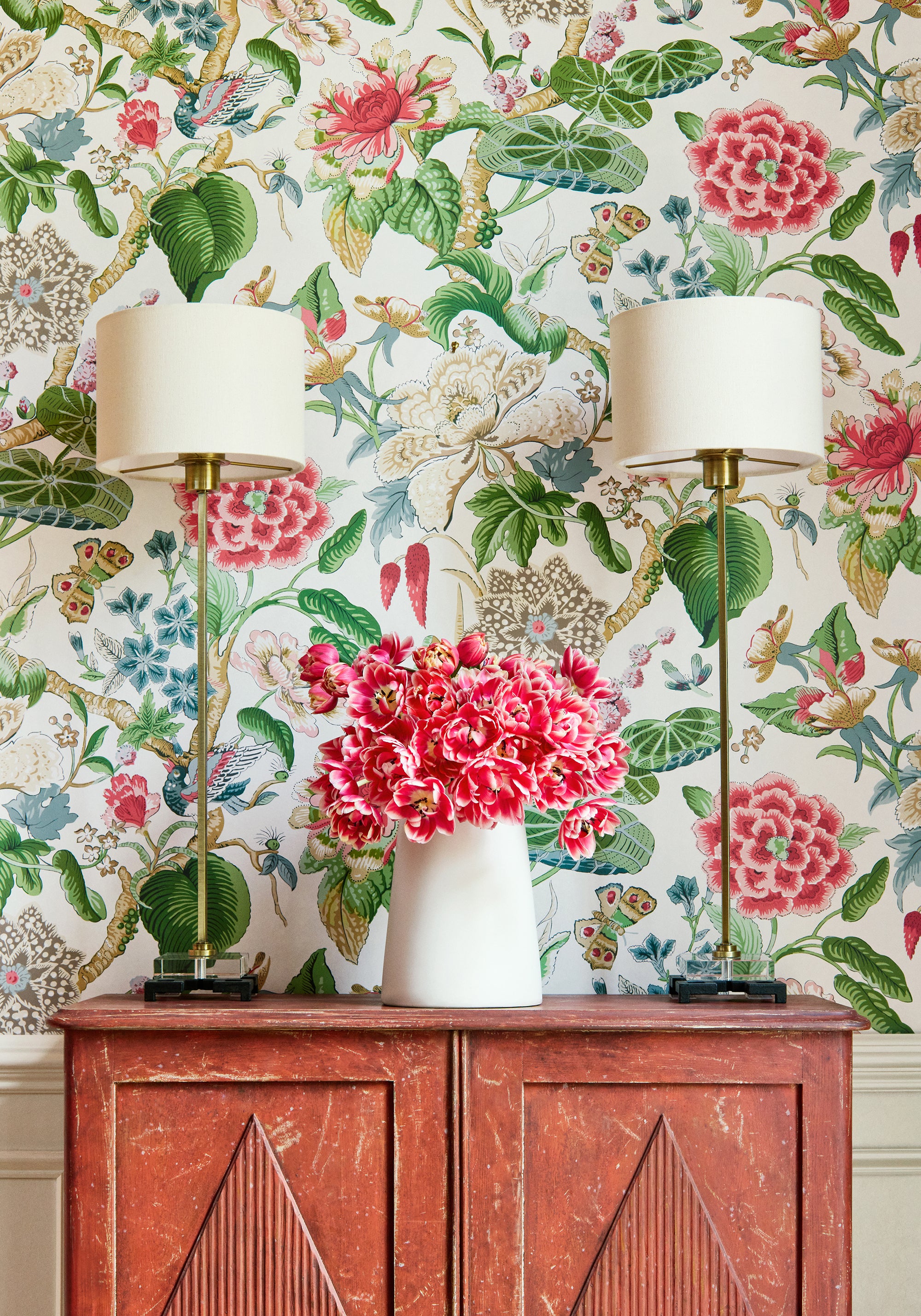 Thibaut Grand Palace Hill Garden Behang T13658 - sfeerbeeld
