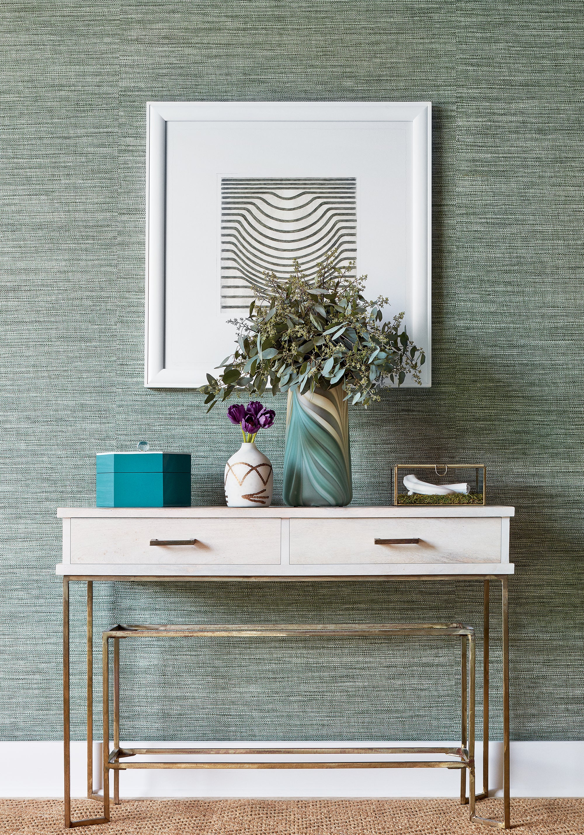 Thibaut Grasscloth Resource 5 Calistoga Behang T24117 - sfeerbeeld
