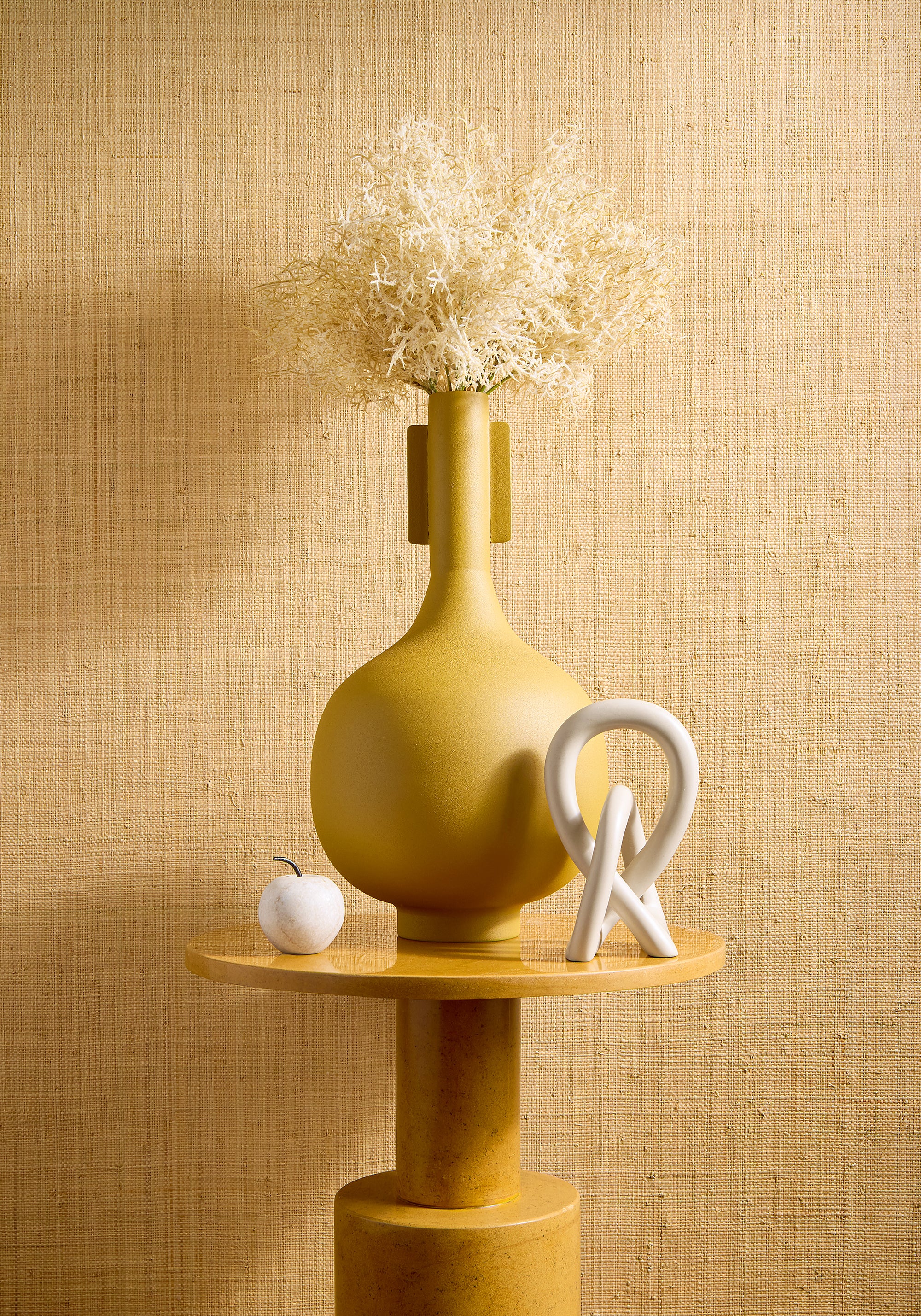 Thibaut Grasscloth Resource 6 Bethany Raffia Behang T19600 - sfeerbeeld