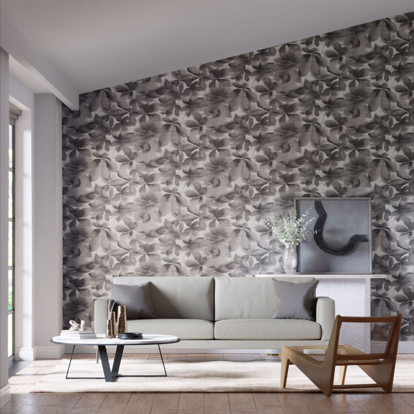 Harlequin Grounded Wide Width Behang 113005 — LAB COLOUR THE WORLD