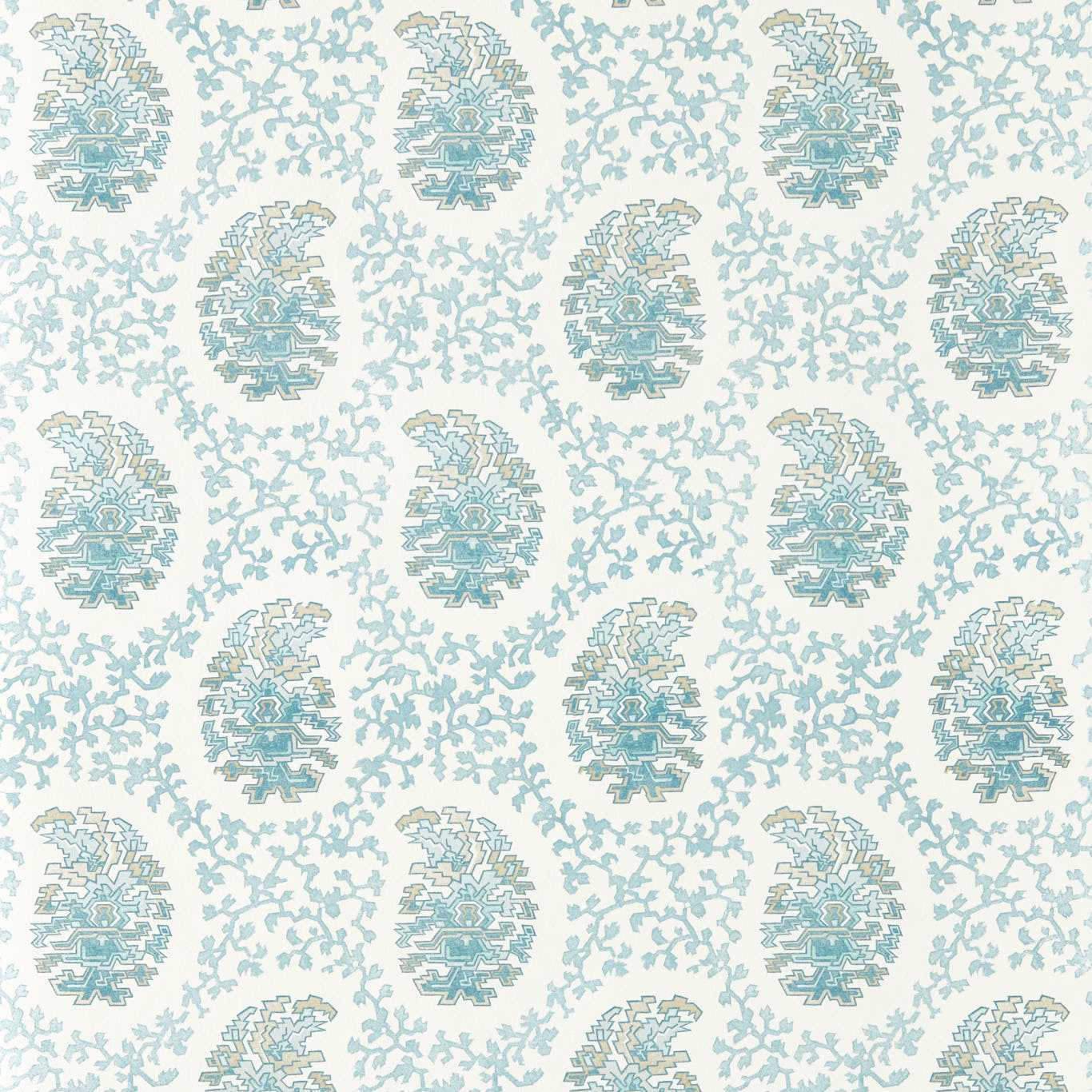 Harlequin Paisley Behang 113347 — LAB COLOUR THE WORLD
