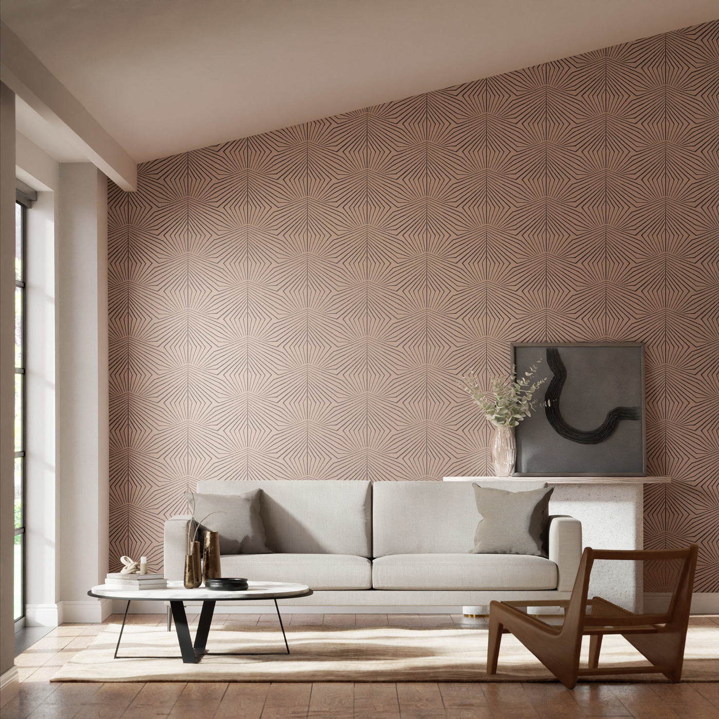 Harlequin Dawning Wide Width Behang 112930 — LAB COLOUR THE WORLD