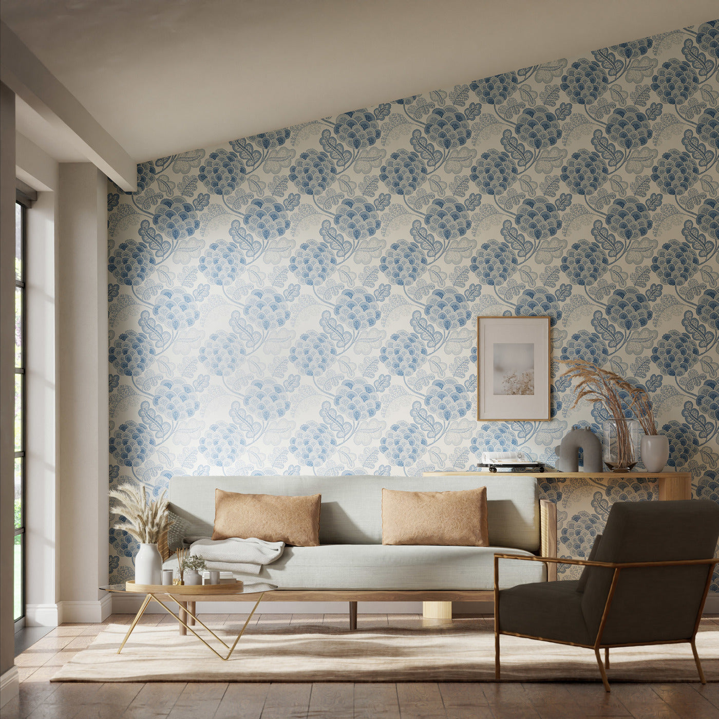 Harlequin Flourish Behang 112936 — LAB COLOUR THE WORLD