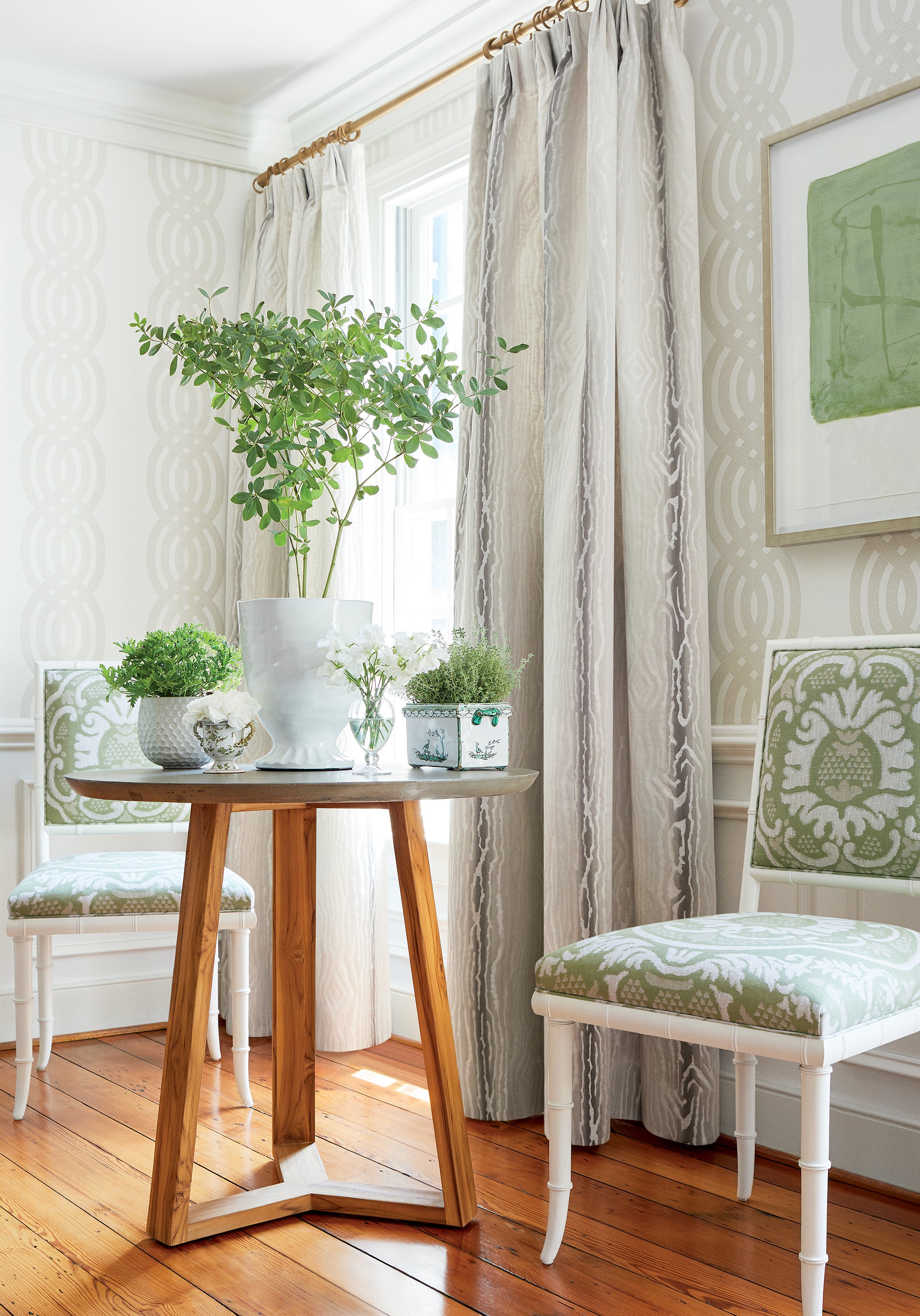 Thibaut Heritage Braid Behang T10804 - sfeerbeeld