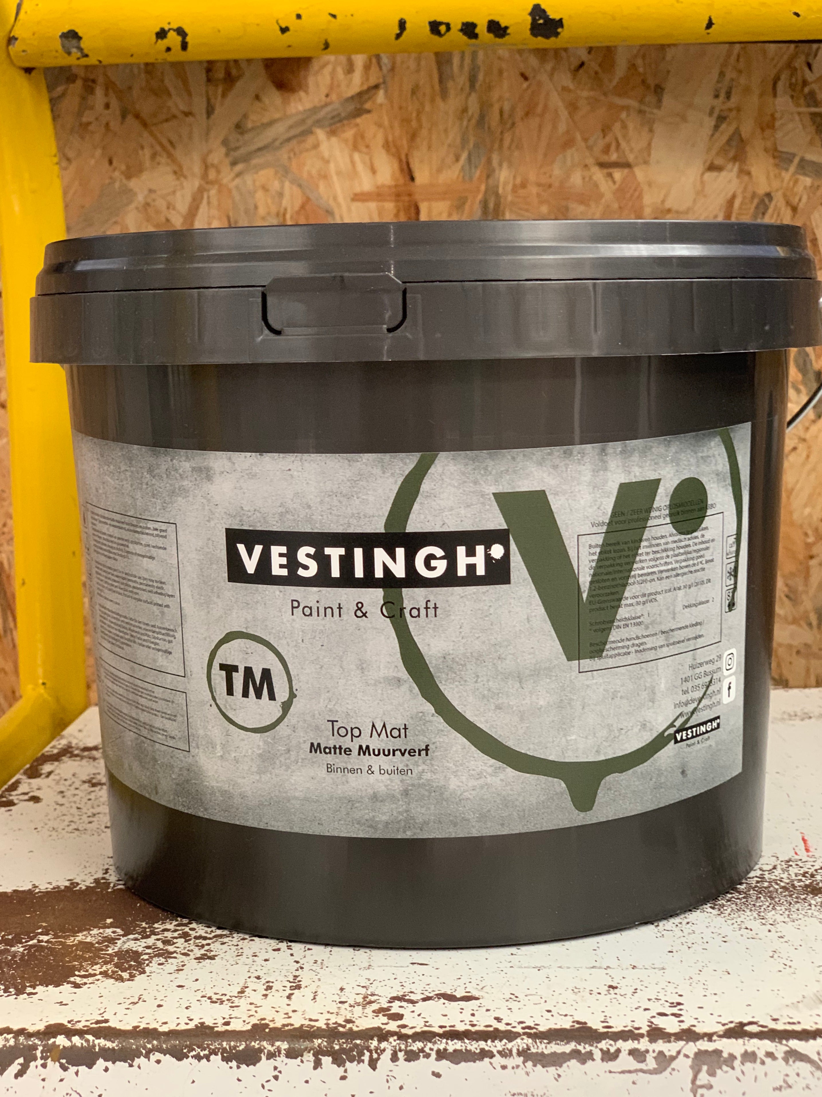 Vestingh Top Mat Muurverf (TM) - Vestingh Paint • Craft • Lifestyle