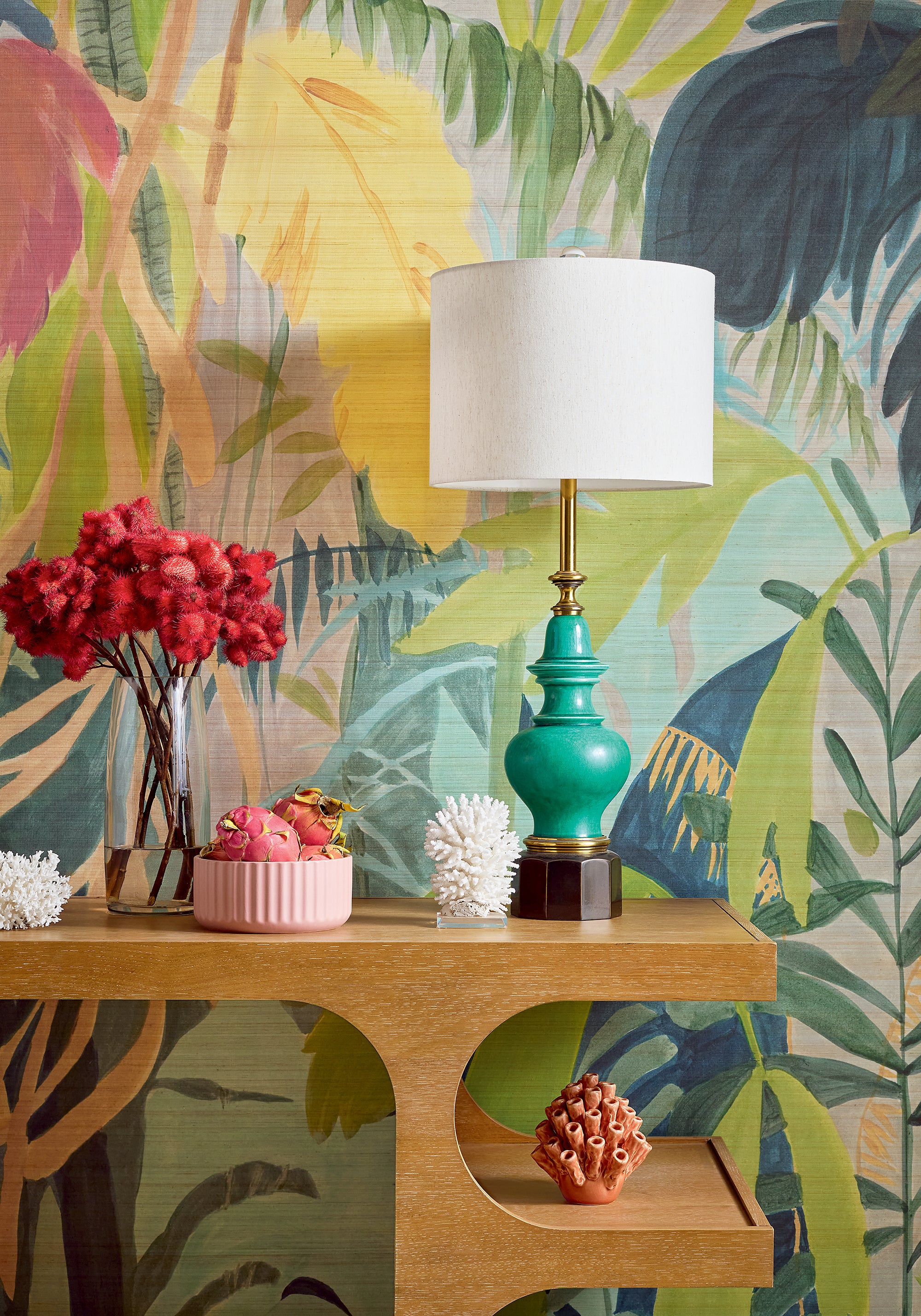 Thibaut Islander Rainforest Mural Behang TM15853 - sfeerbeeld