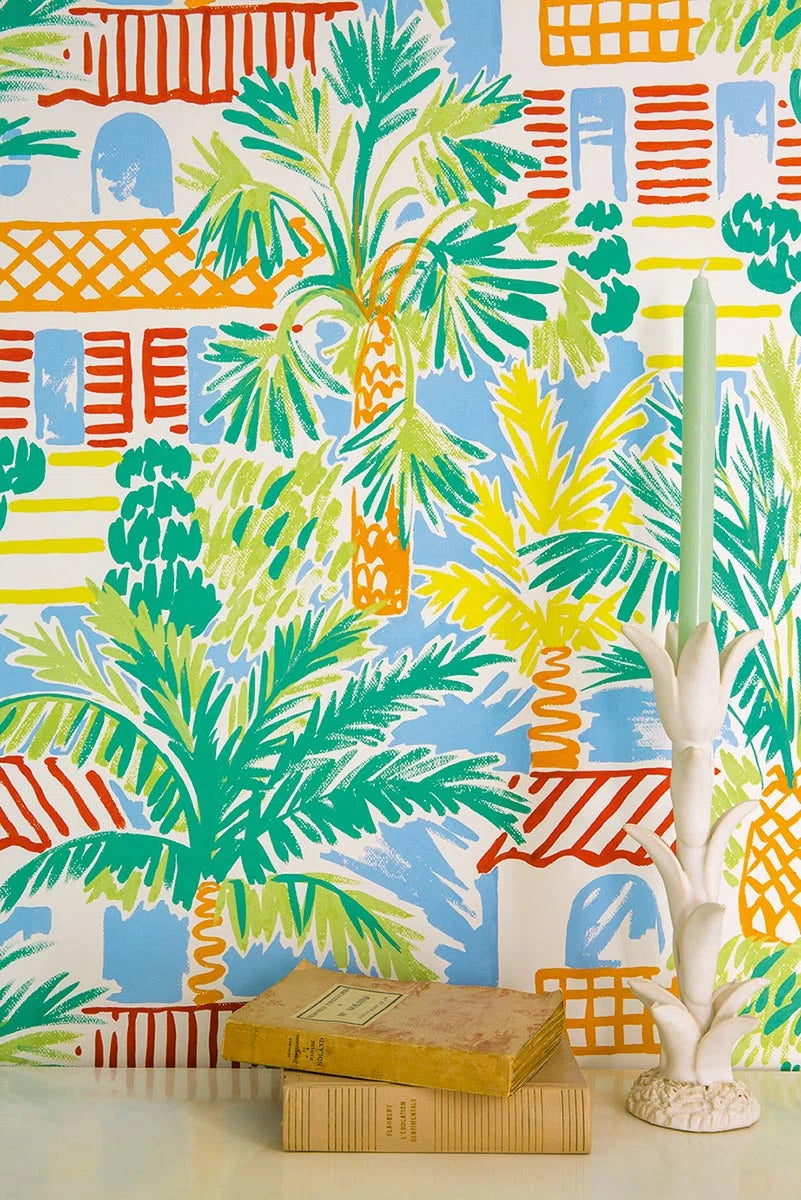 Pierre Frey Saint Trop Behang FP098001 - LAB COLOUR THE WORLD