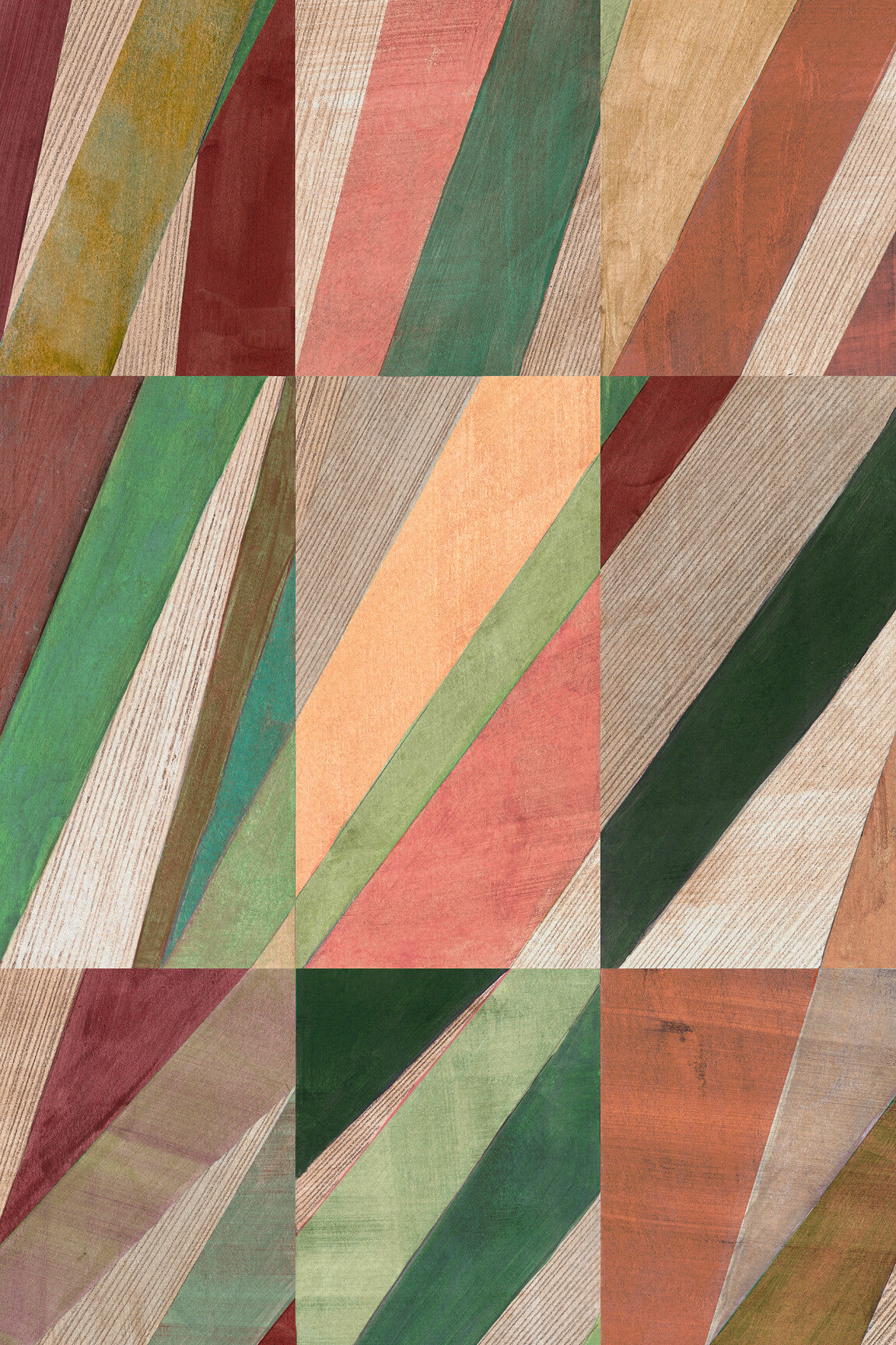 ARTE Print Charming Joy JOY51 afbeelding 1 "Groen","Bruin","Naturel","Roze","Rood"