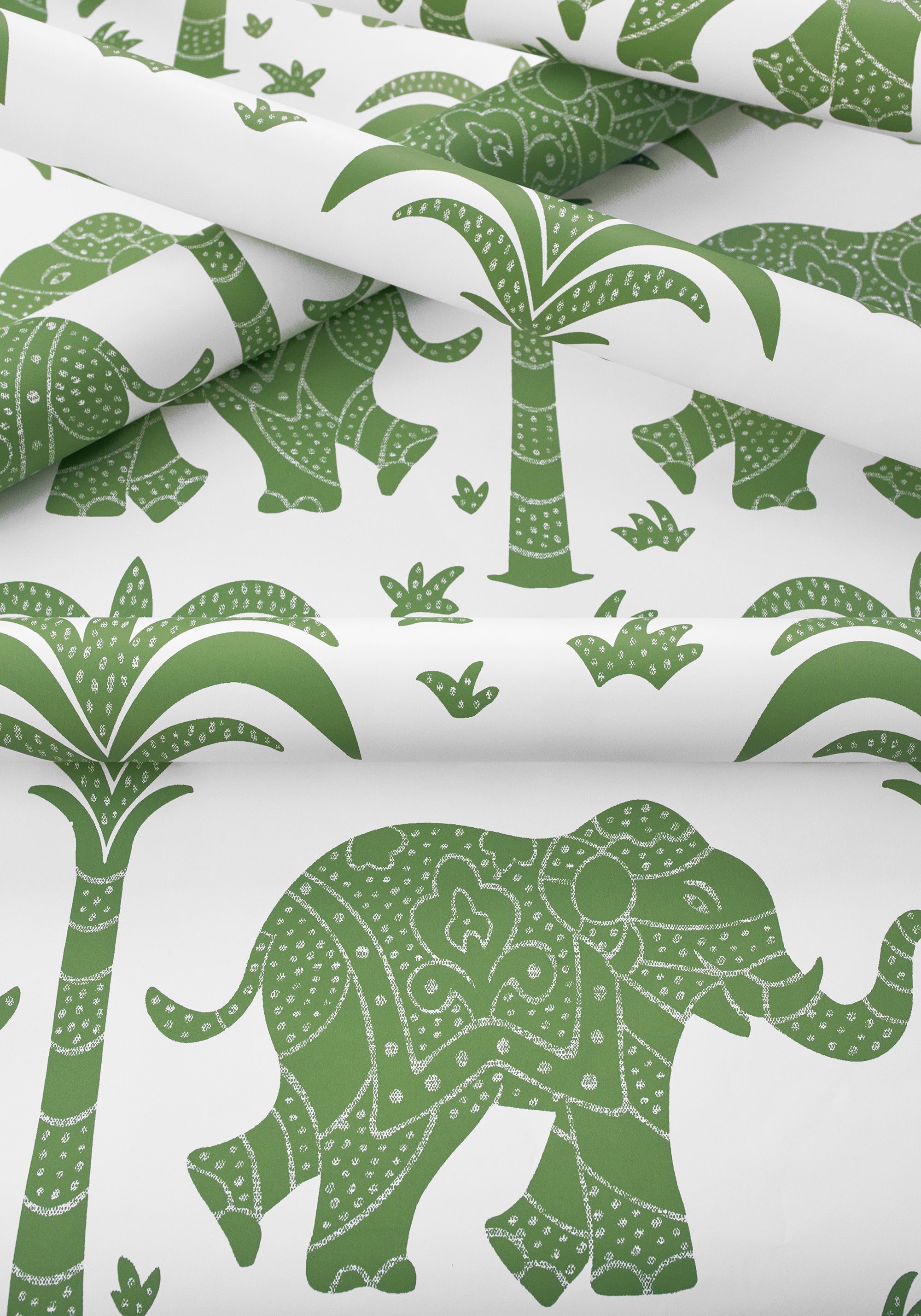Thibaut Kismet Elephant Behang T16201 - sfeerbeeld