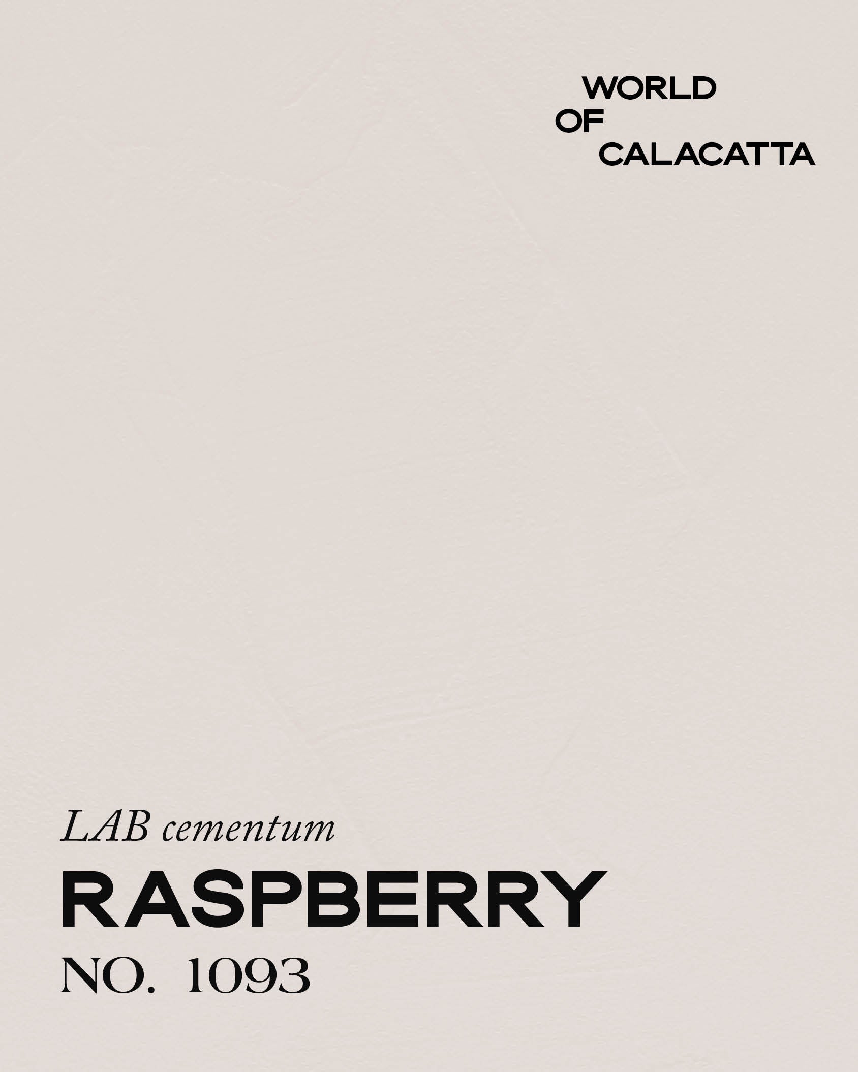 CALACATTA RASPBERRY NO. 1093