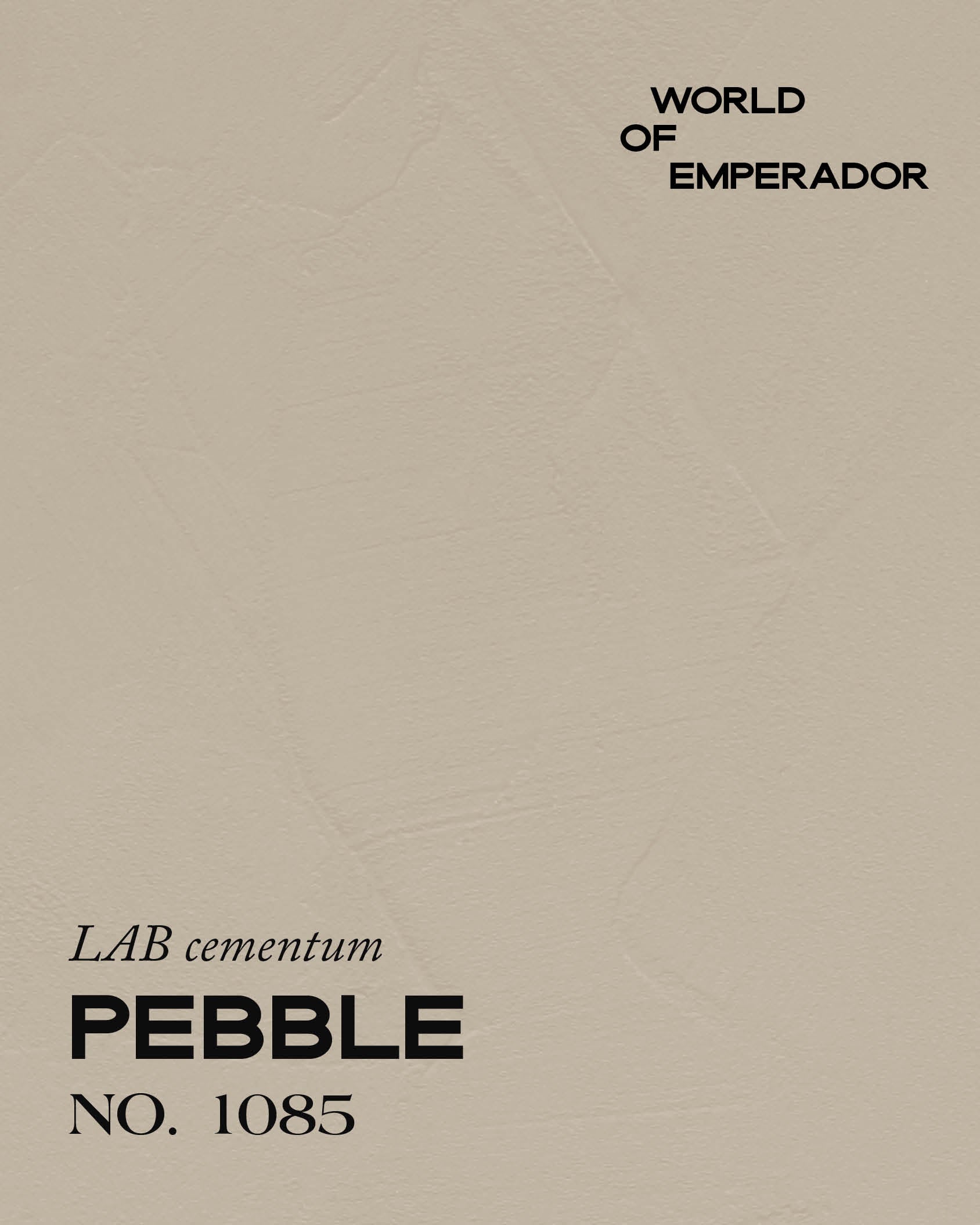 EMPERADOR PEBBLE NO. 1085
