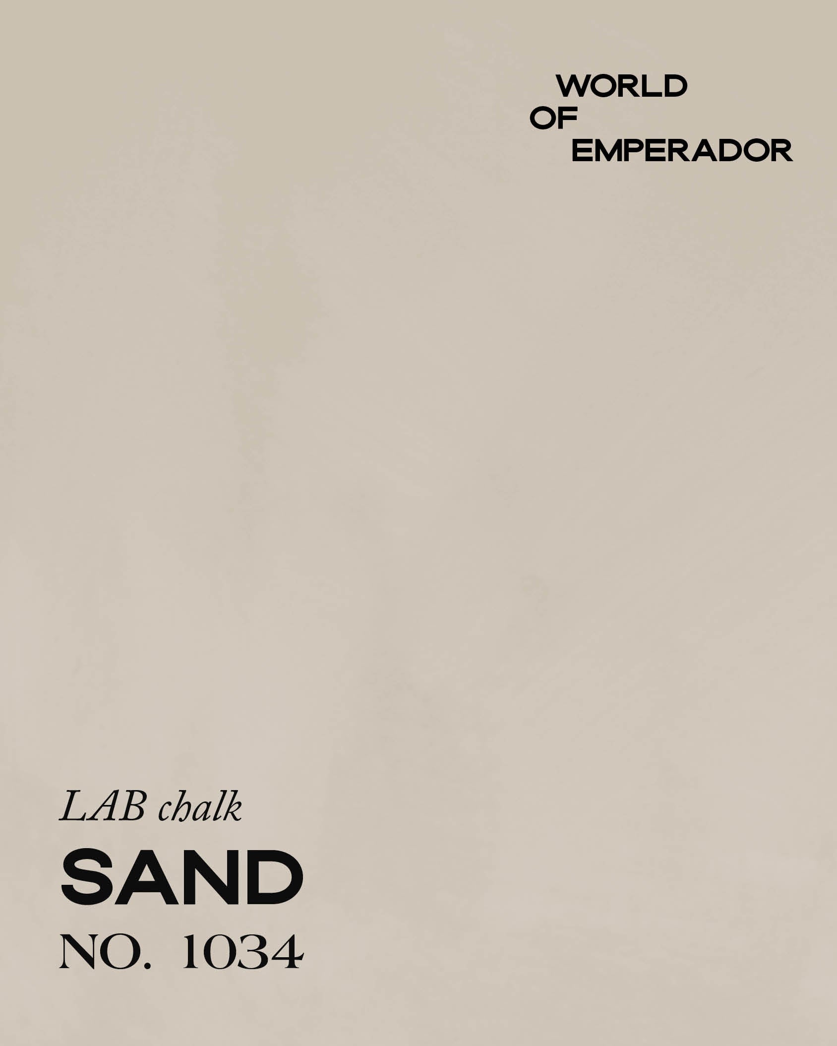 EMPERADOR SAND NO. 1034