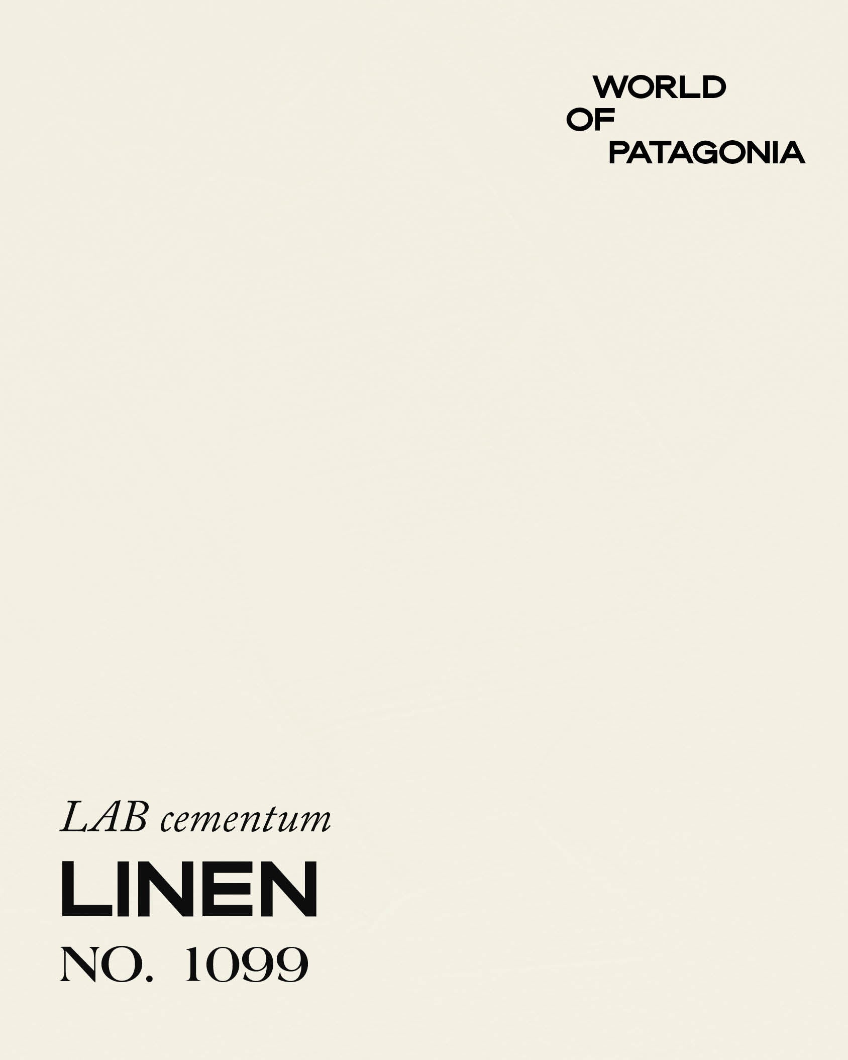 PATAGONIA LINEN NO. 1099