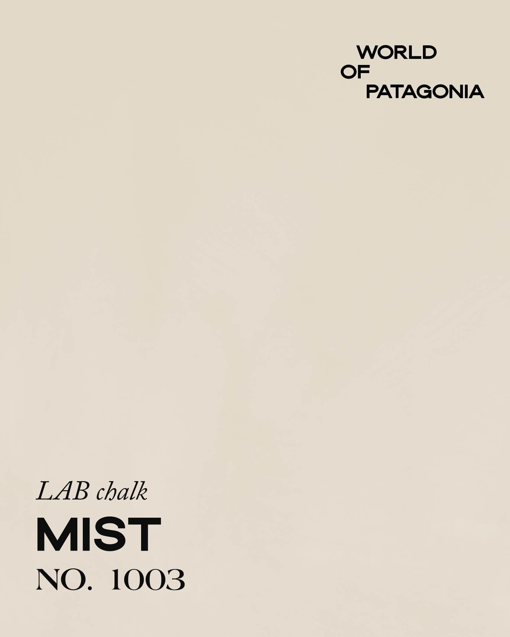 PATAGONIA MIST NO. 1003
