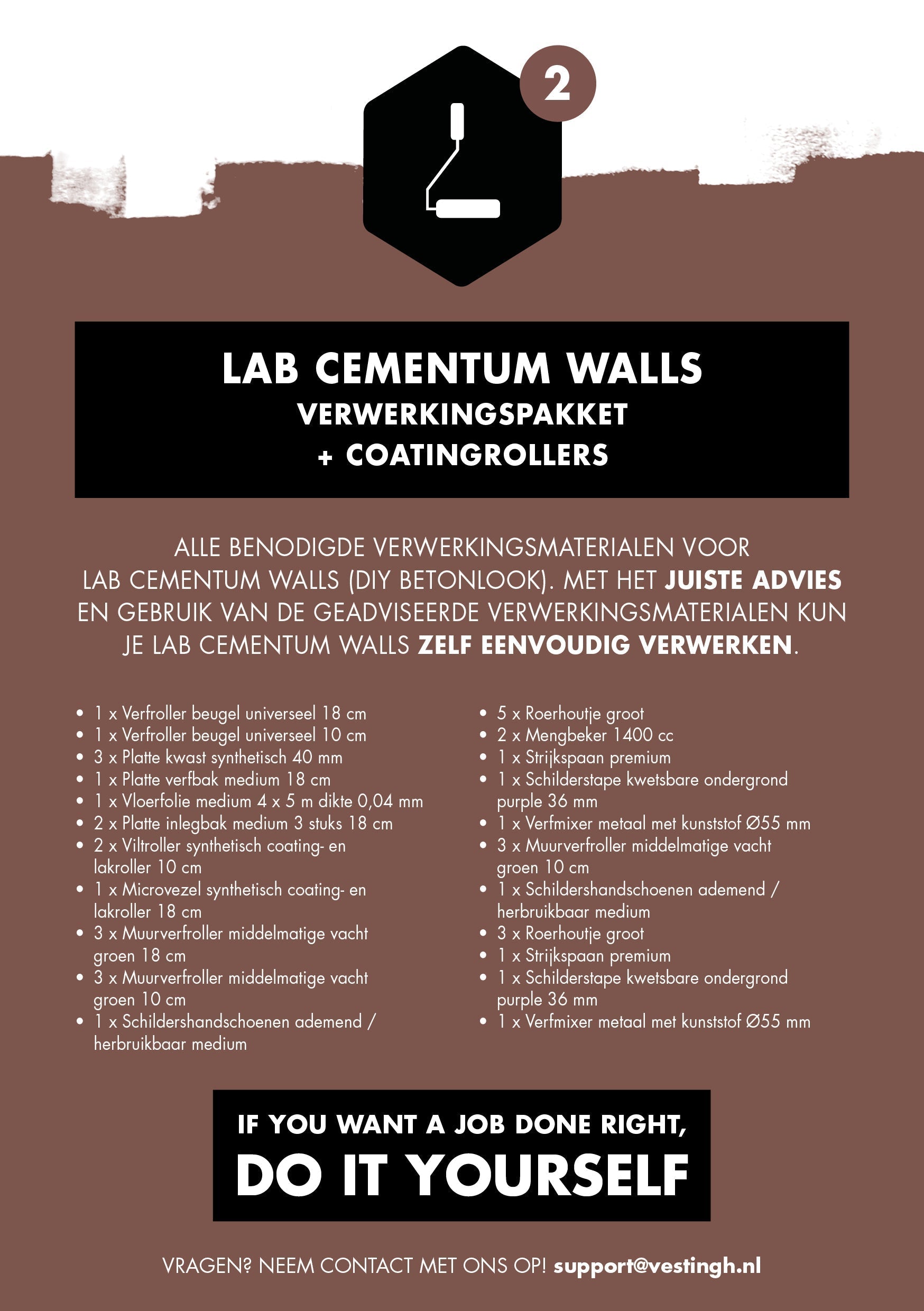 betonlook verwerkingspakket