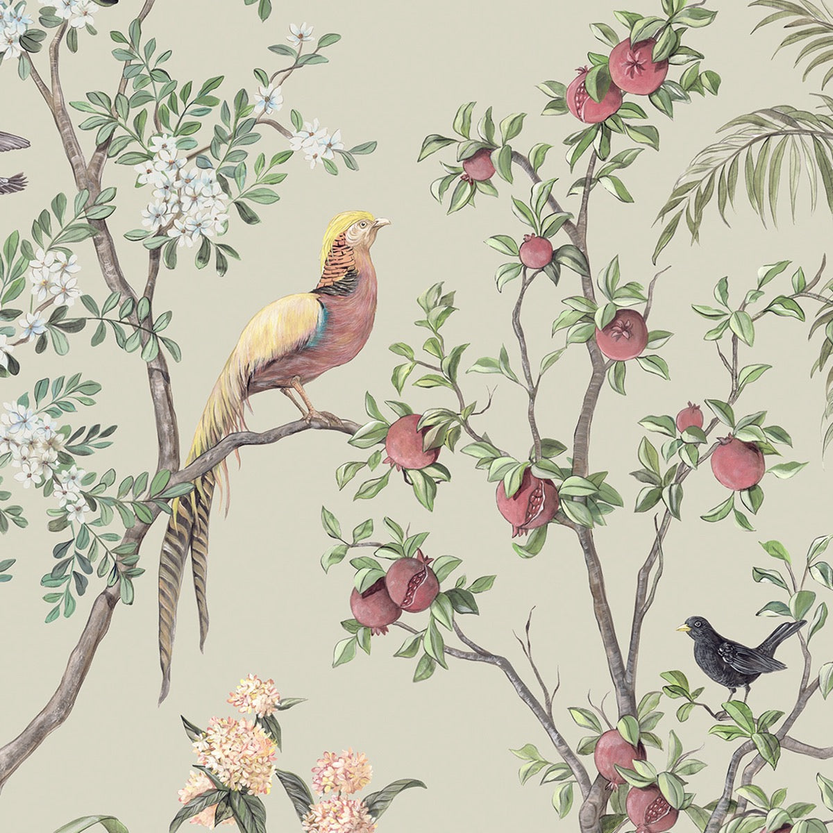 Nobilis Pomegranate Behang MHP80