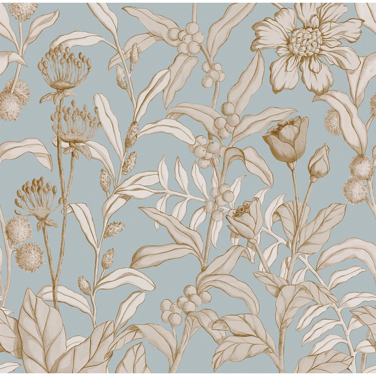Nobilis Petals And Berries Behang MHP91