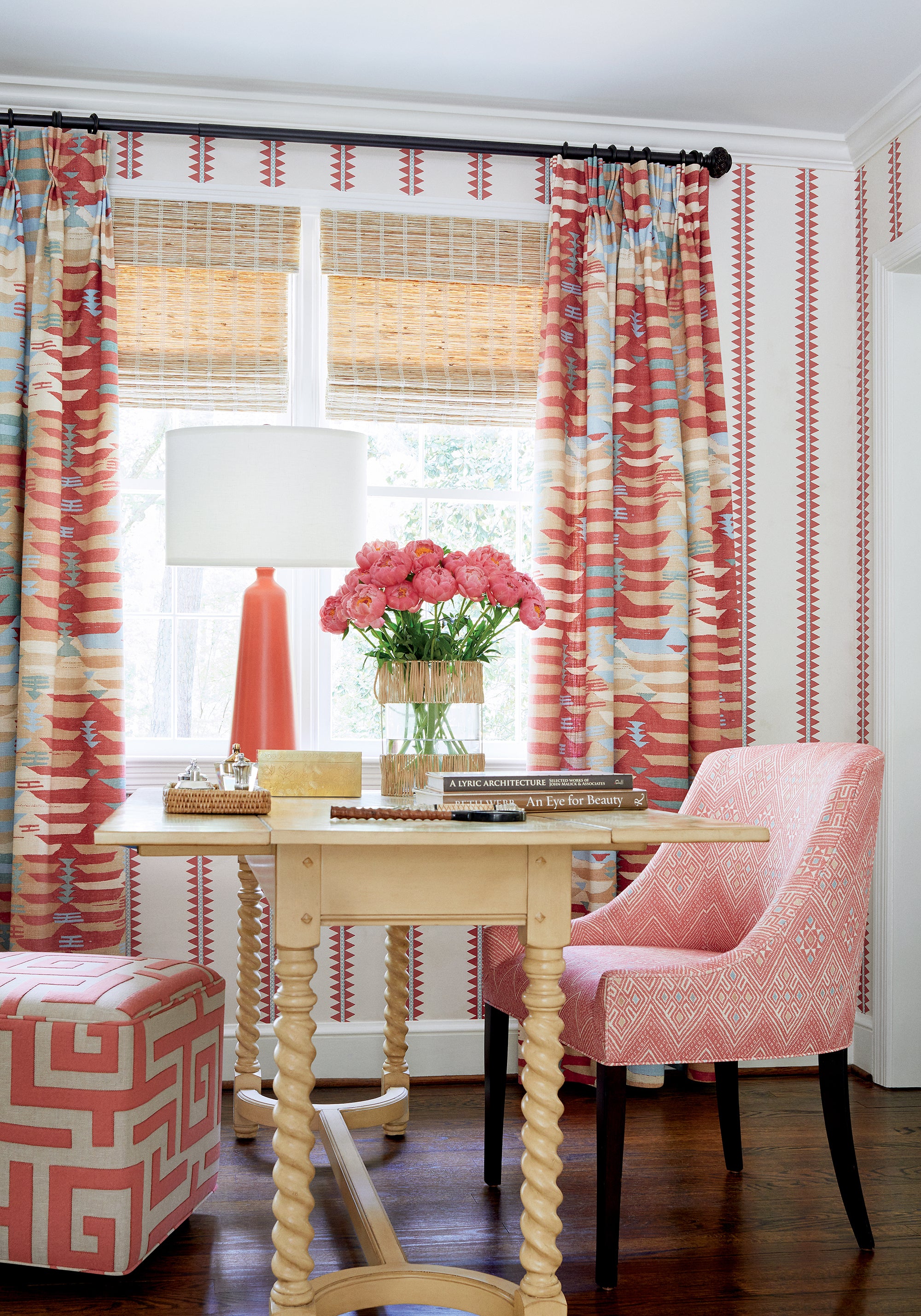 Thibaut Mesa Reno Stripe Behang T13245 - sfeerbeeld