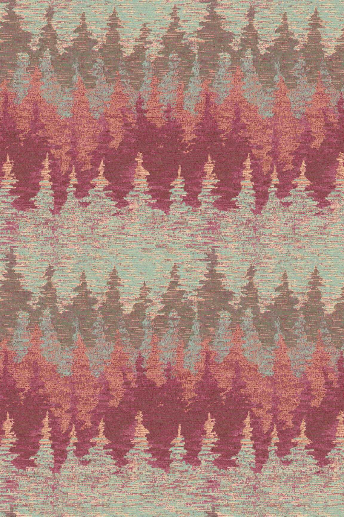 ARTE Alps Missoni Home Wallcoverings 03 10212 afbeelding 1 "Rood"