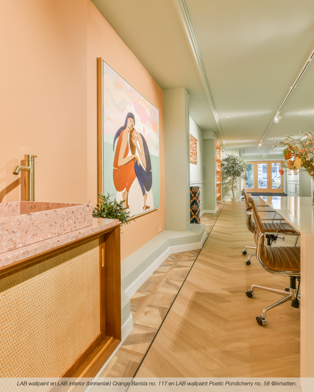 ORANGE BARISTA NO. 117