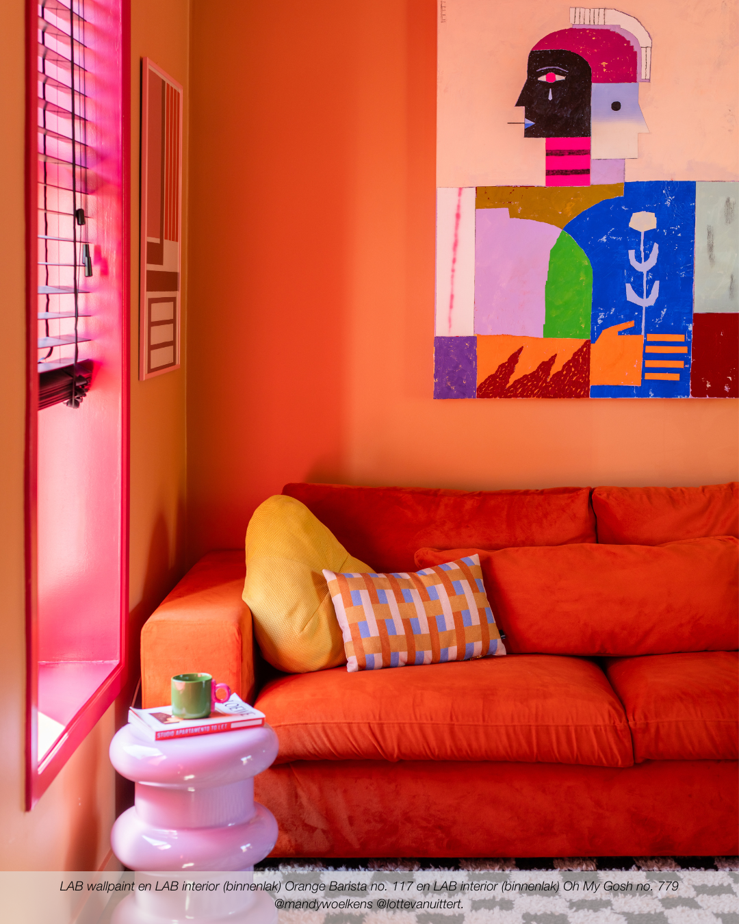 ORANGE BARISTA NO. 117