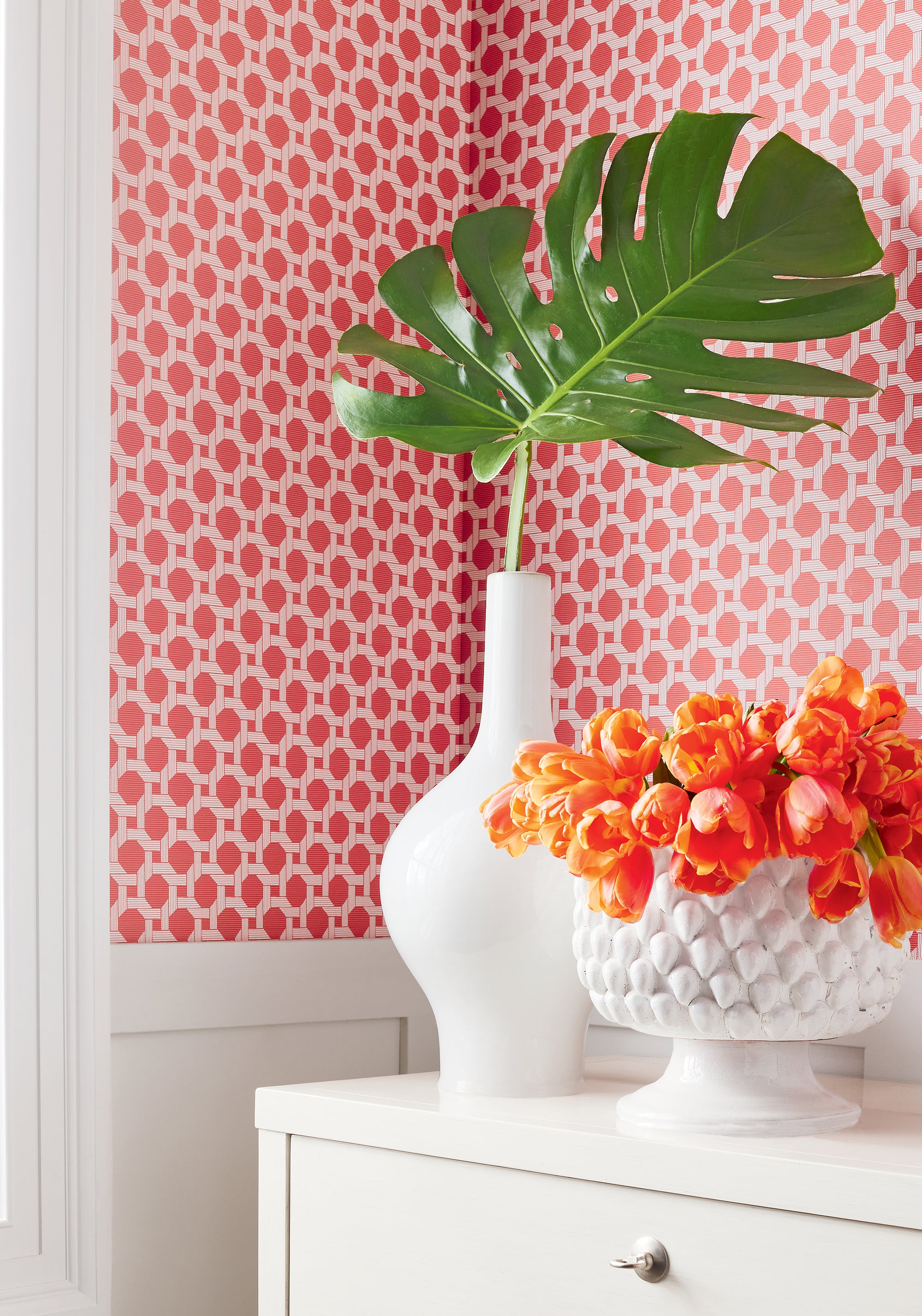 Thibaut Palm Grove Charter Behang T13958 - sfeerbeeld