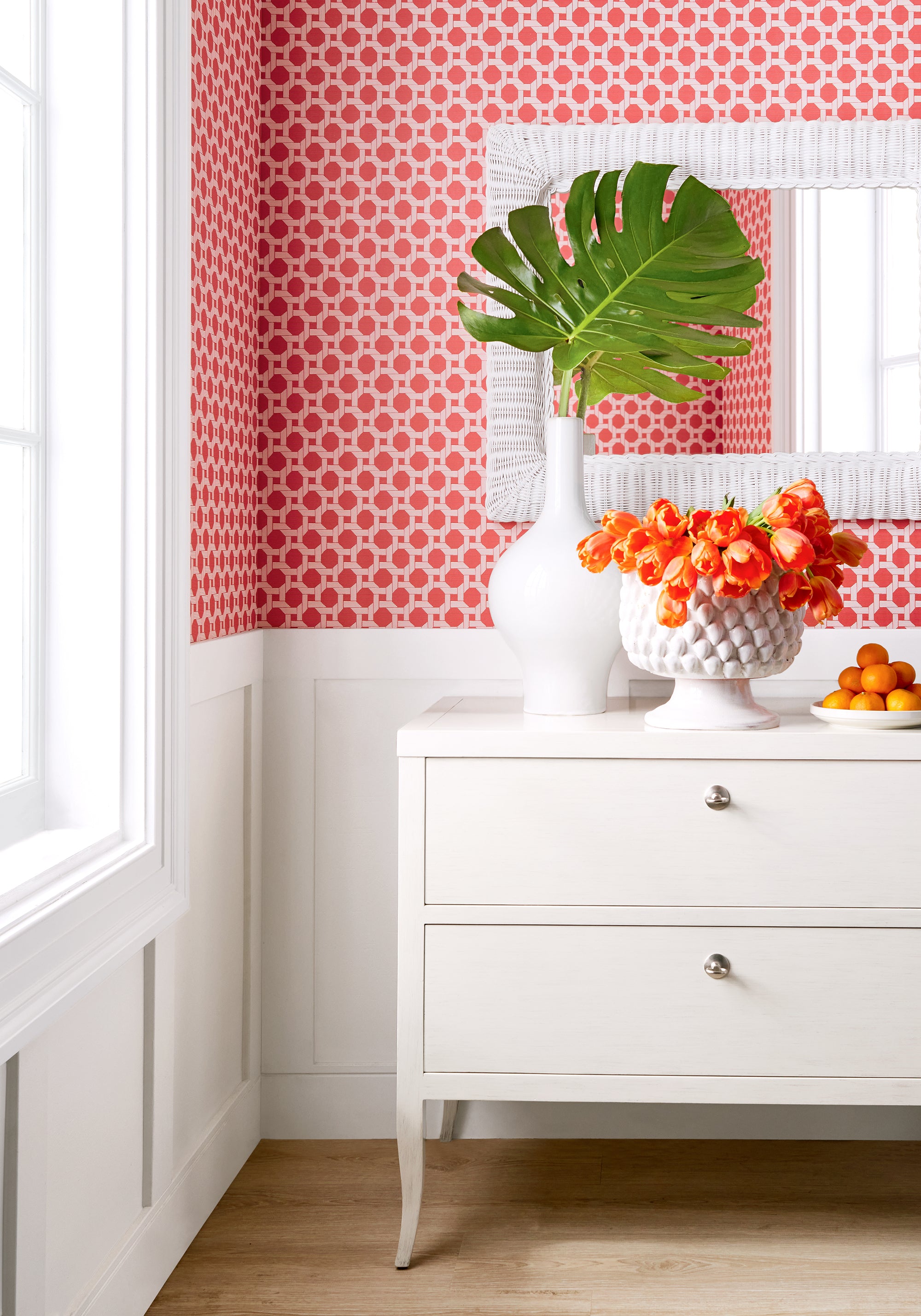 Thibaut Palm Grove Charter Behang T13958 - sfeerbeeld