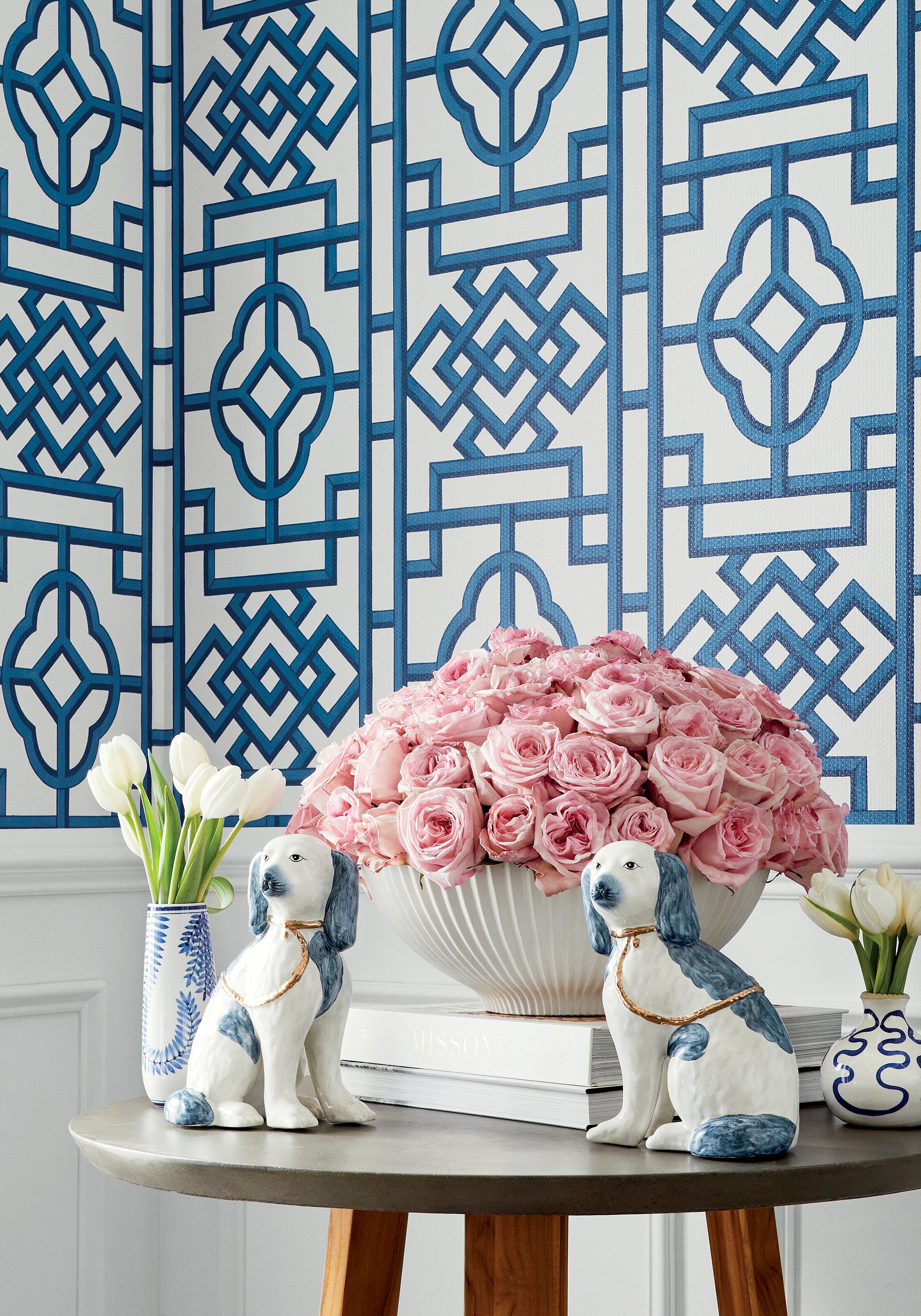 Thibaut Pavilion Gateway Behang T13314 - sfeerbeeld