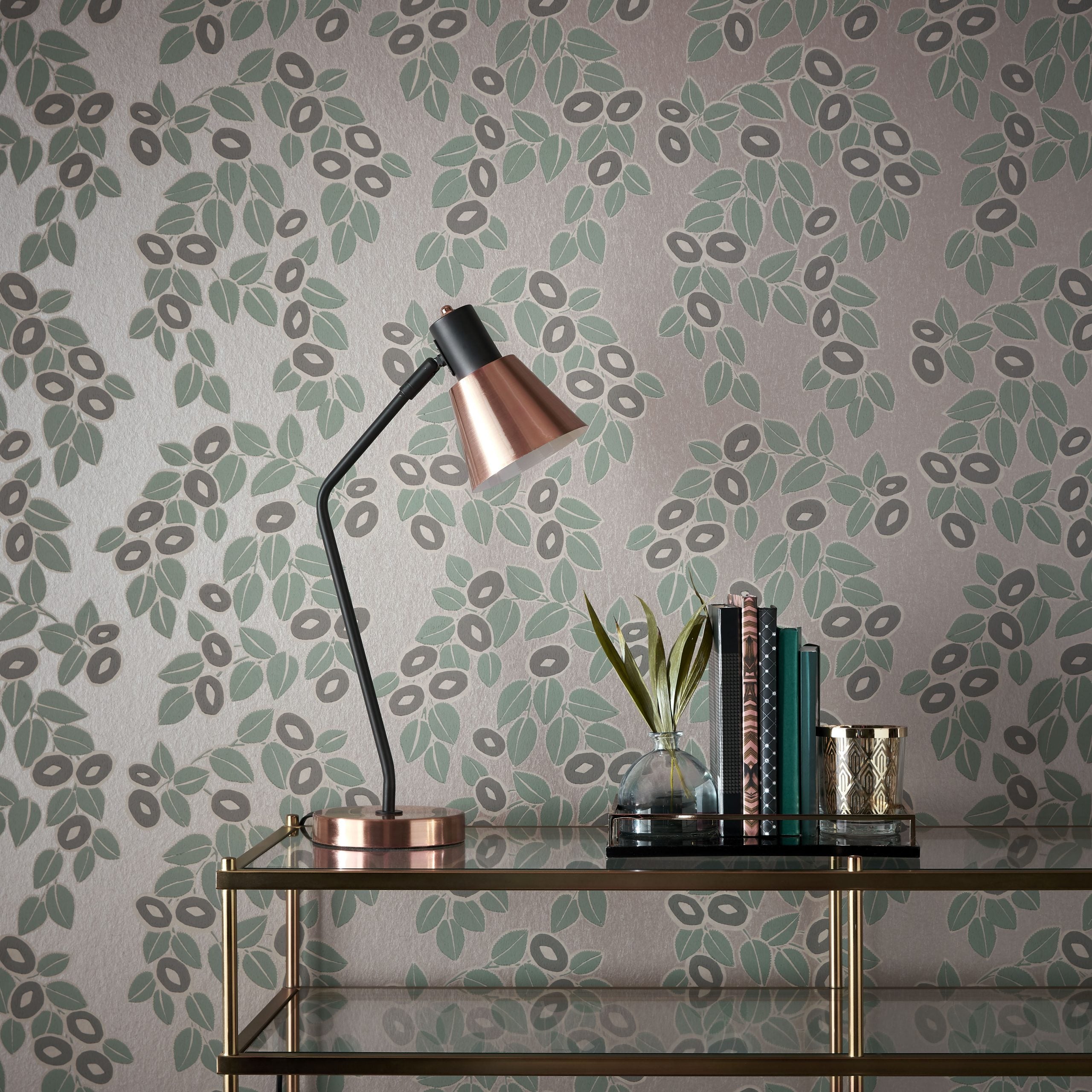 1838 Wallcoverings Rosetta Neo Behang 1907-136-04 - Mint Green