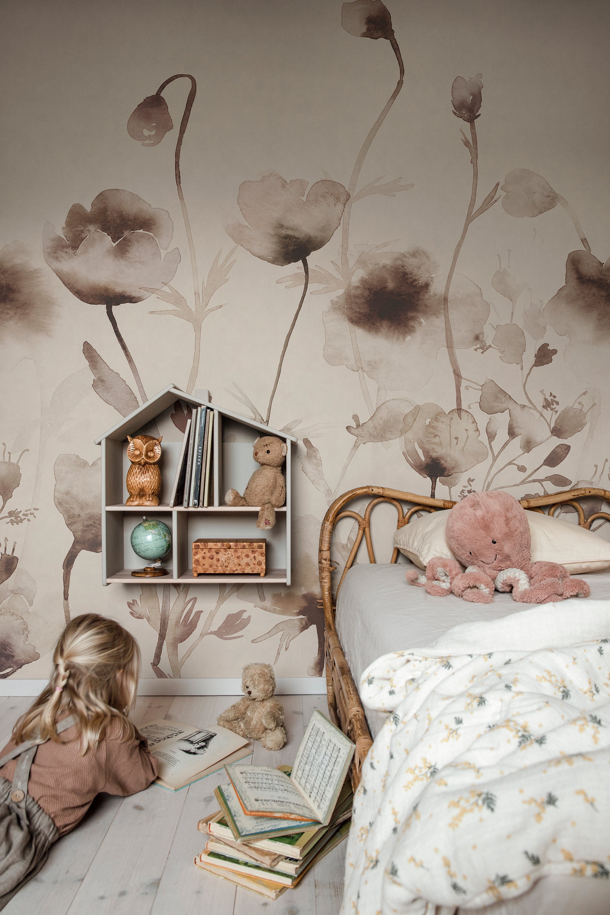 Sandberg Morangen Behang S10107 - Hazel