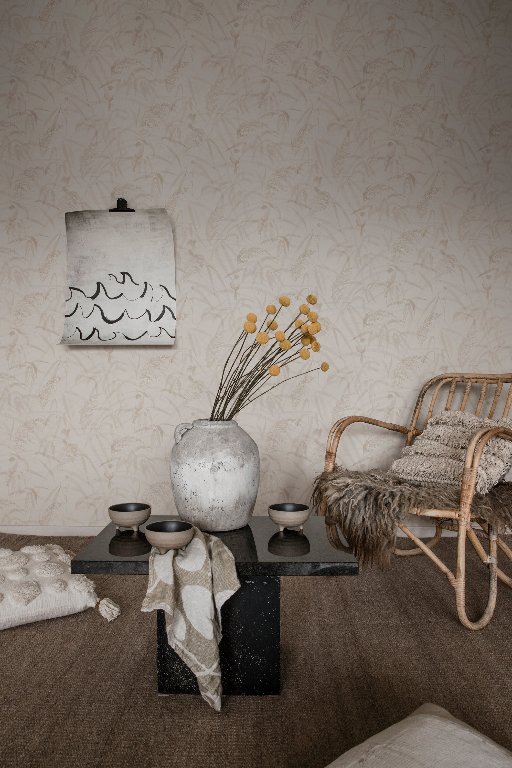Sandberg Anna Behang S10109 - Sandstone