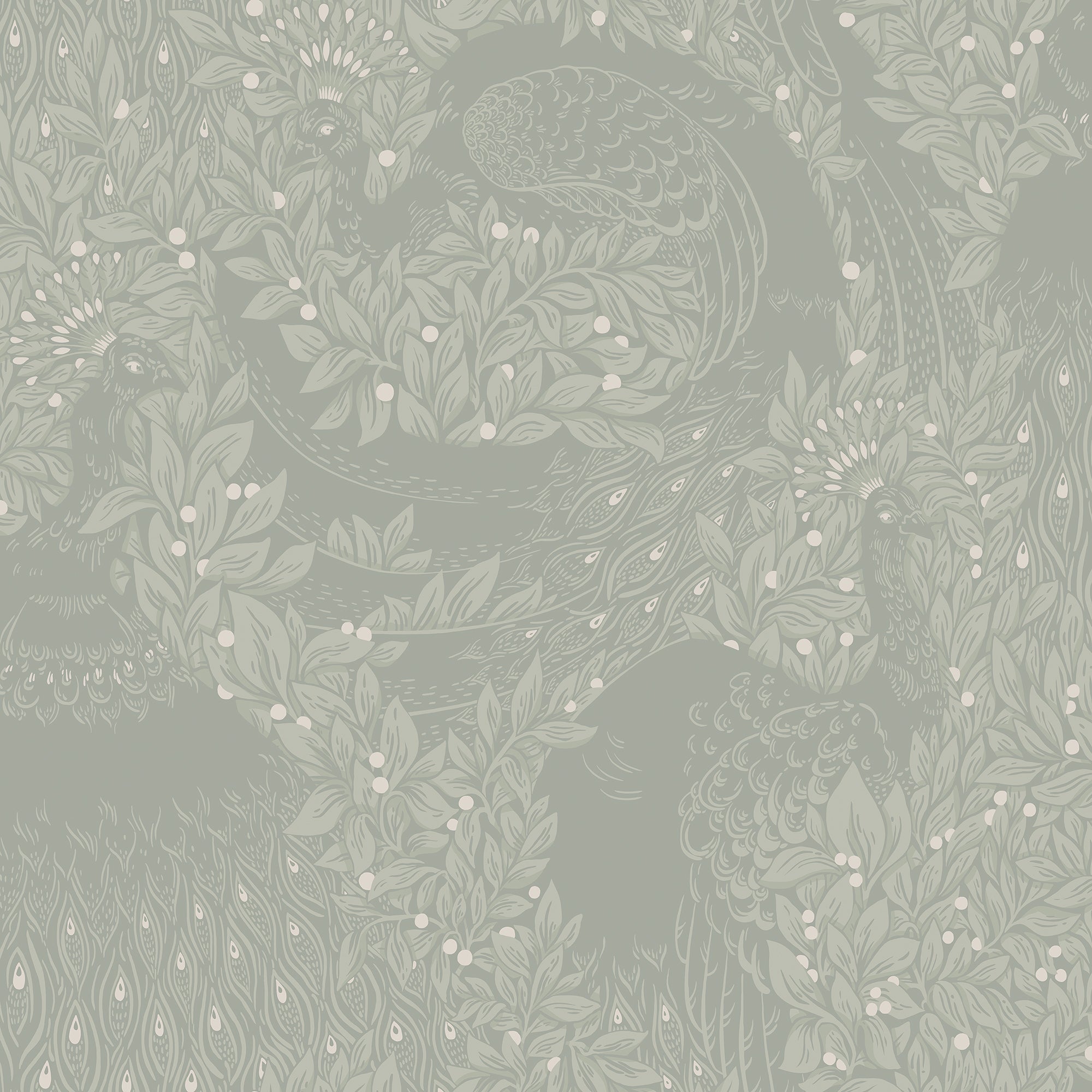 Sandberg Evelina Behang S10127 - Sage Green