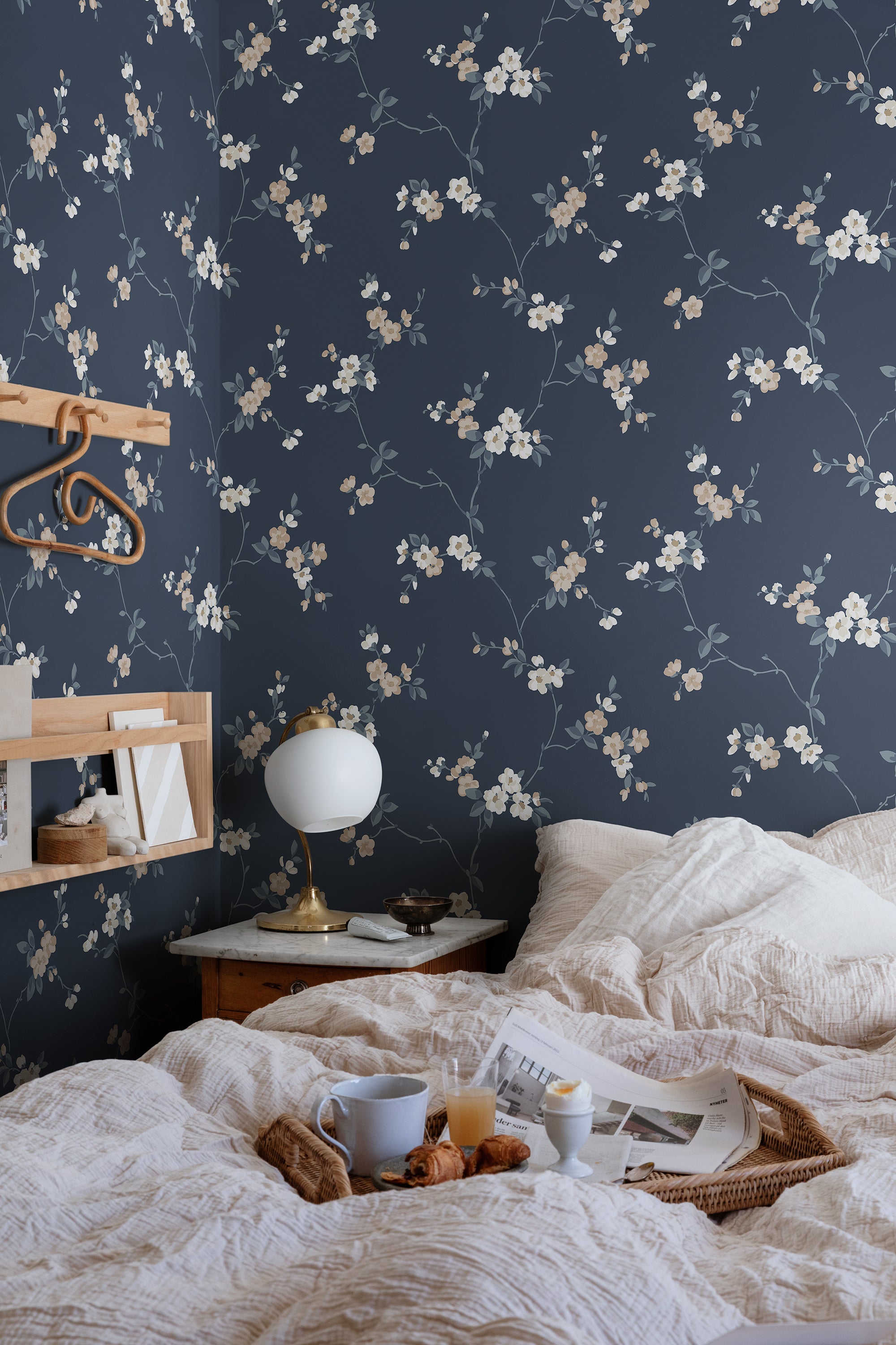 Sandberg Engla Behang S10189 - Classic Blue