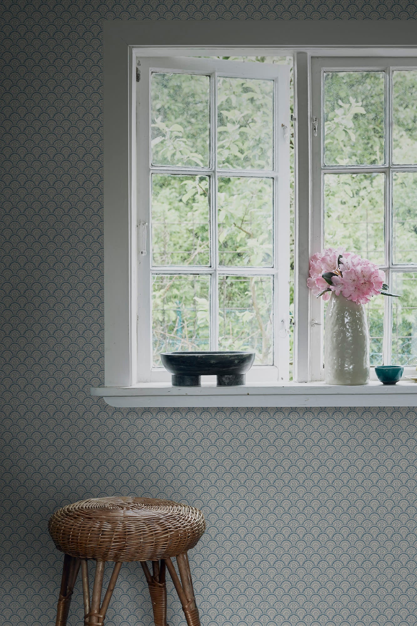 Sandberg Beata Behang S10235 - Misty Blue