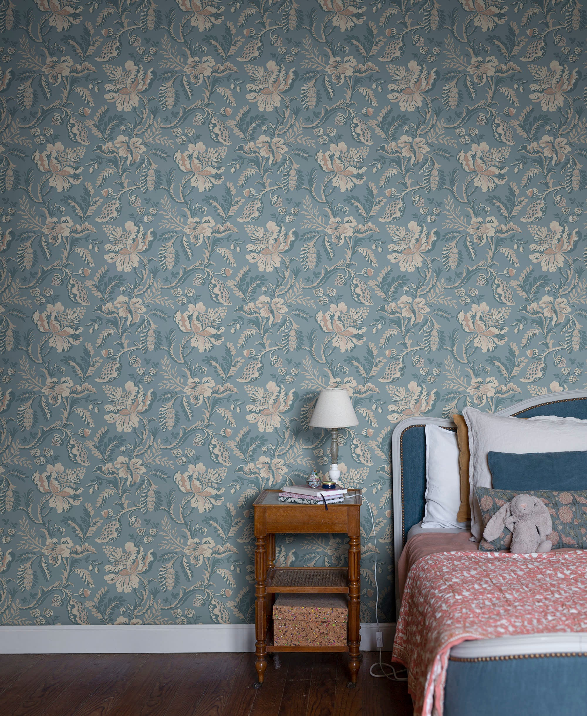 Sandberg Daphne Behang S10239 - Misty Blue