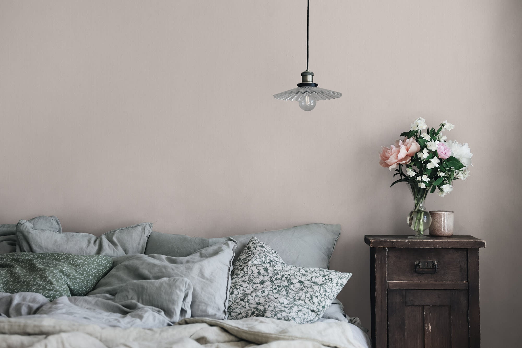 Sandberg Linne Behang S10283 - Blush
