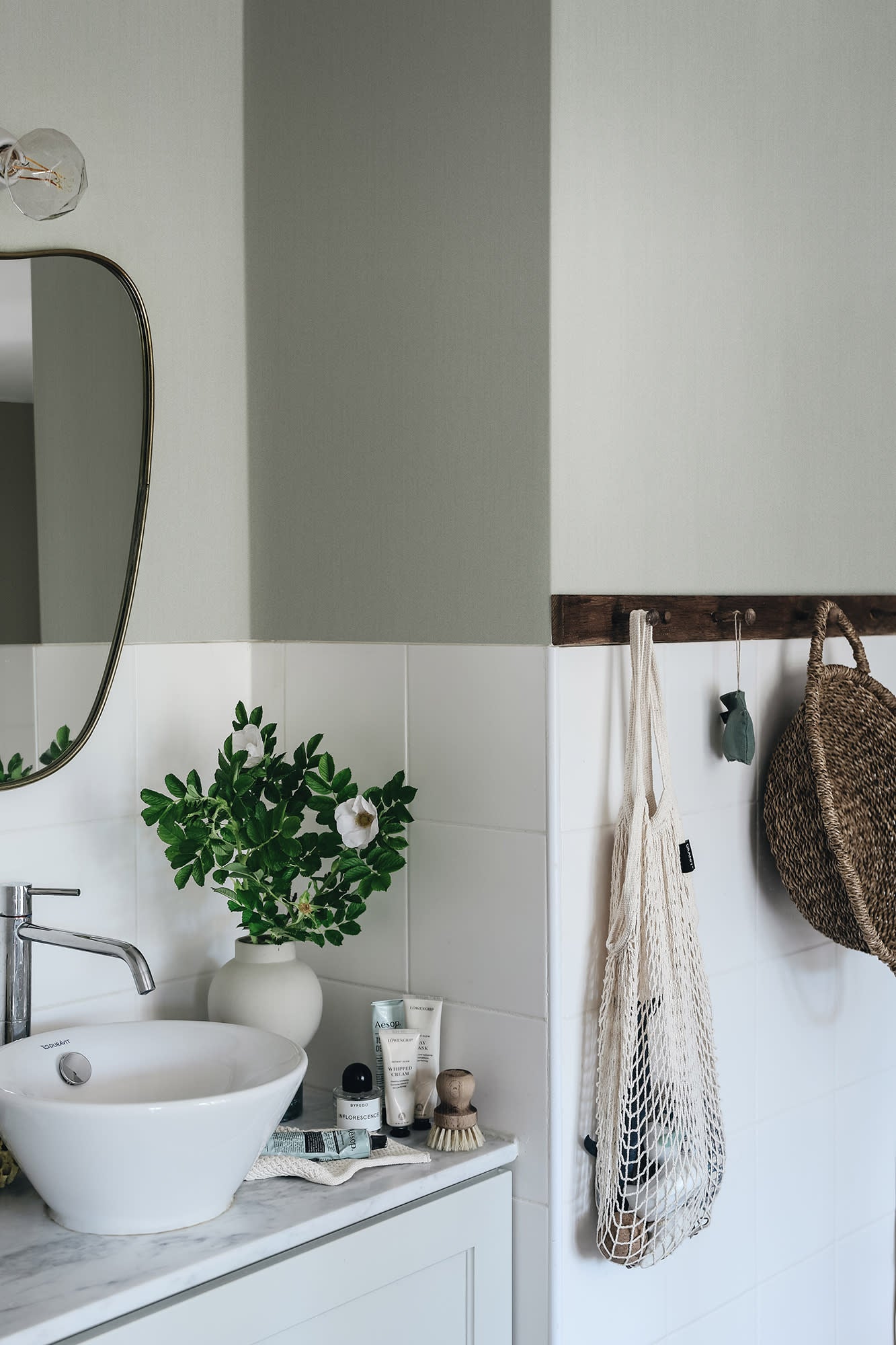 Sandberg Linne Behang S10286 - Garden Green