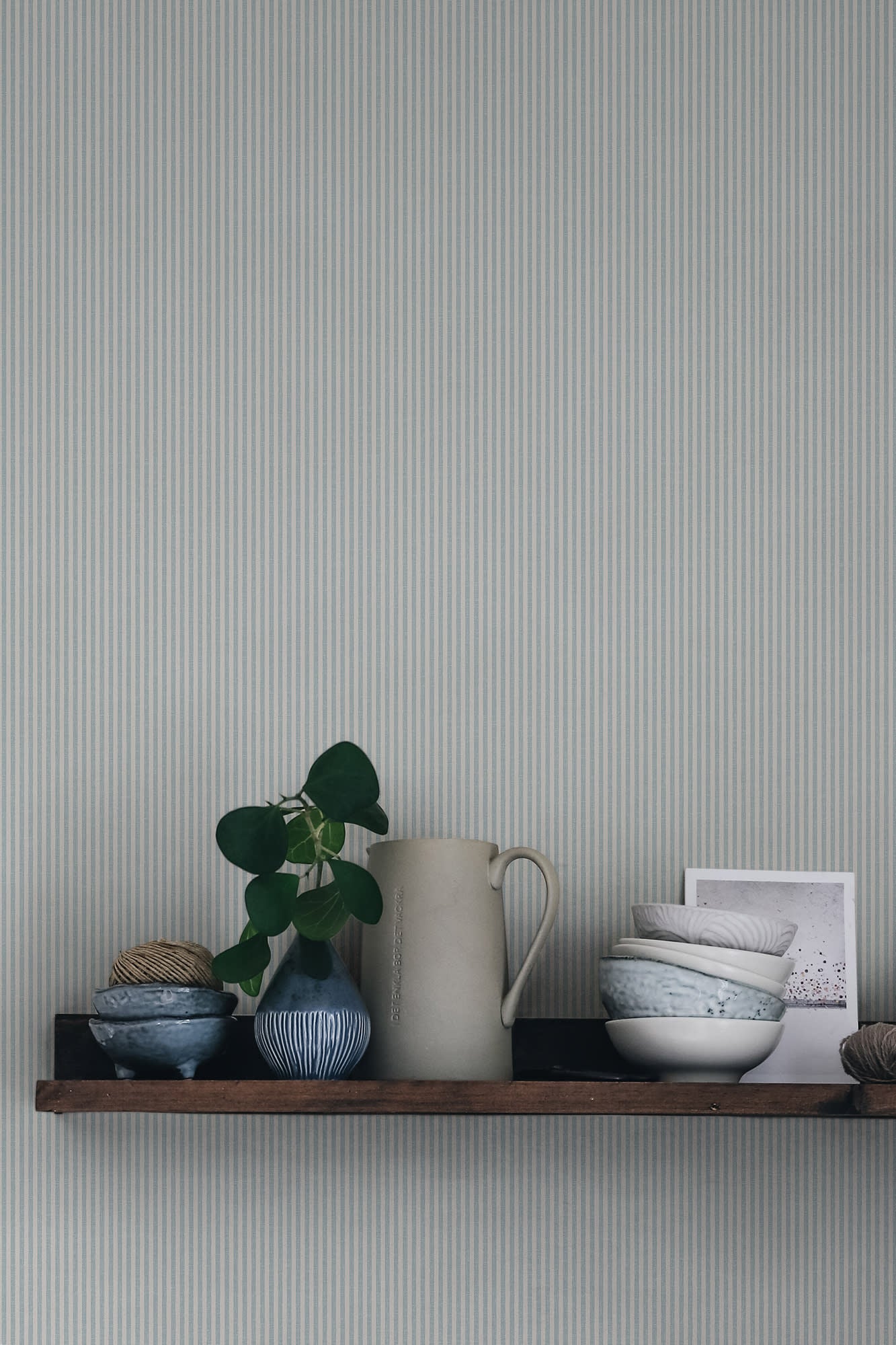 Sandberg Rand Behang S10290 - Misty Blue