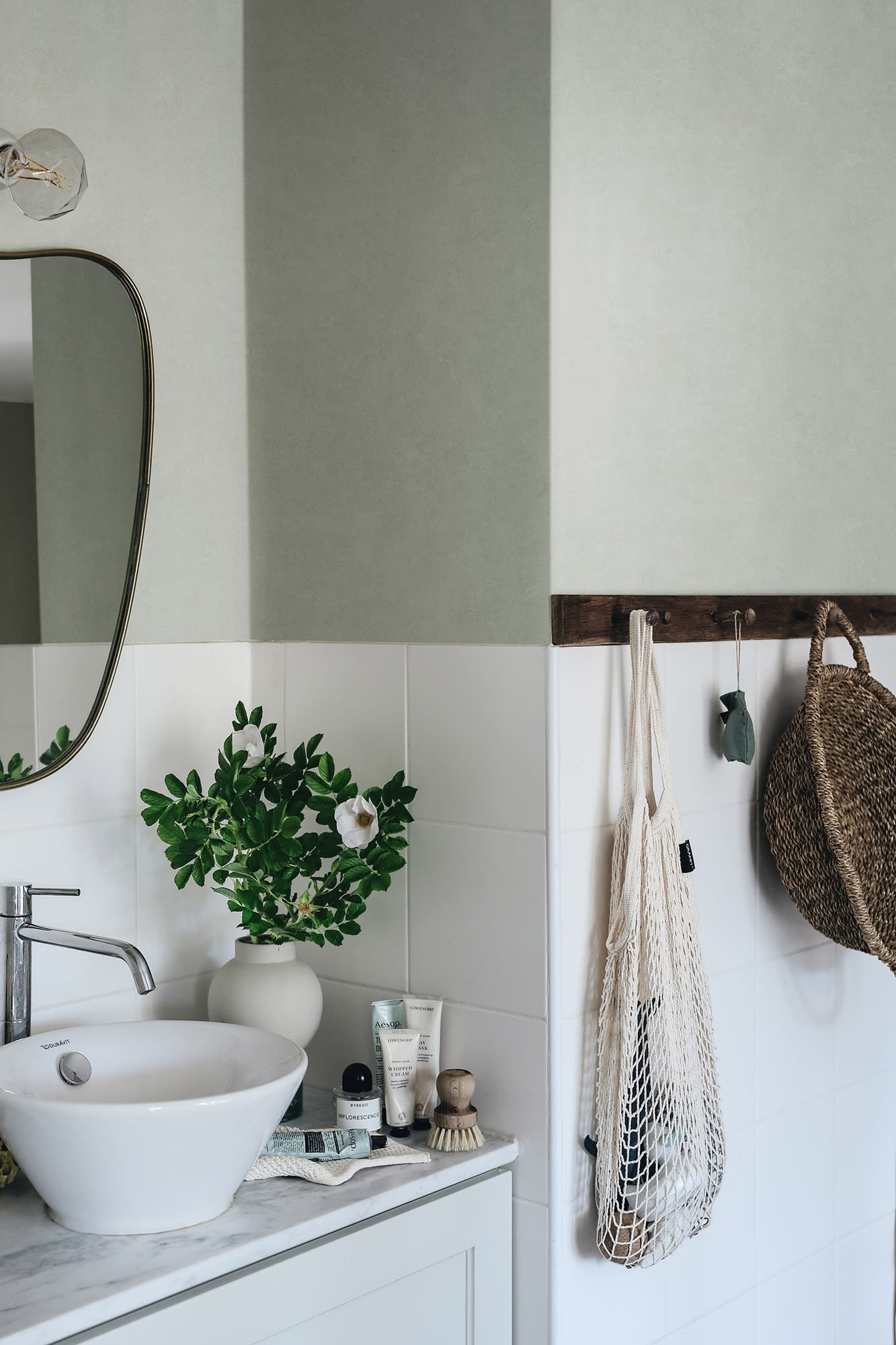 Sandberg Kalk Behang S10294 - Garden Green