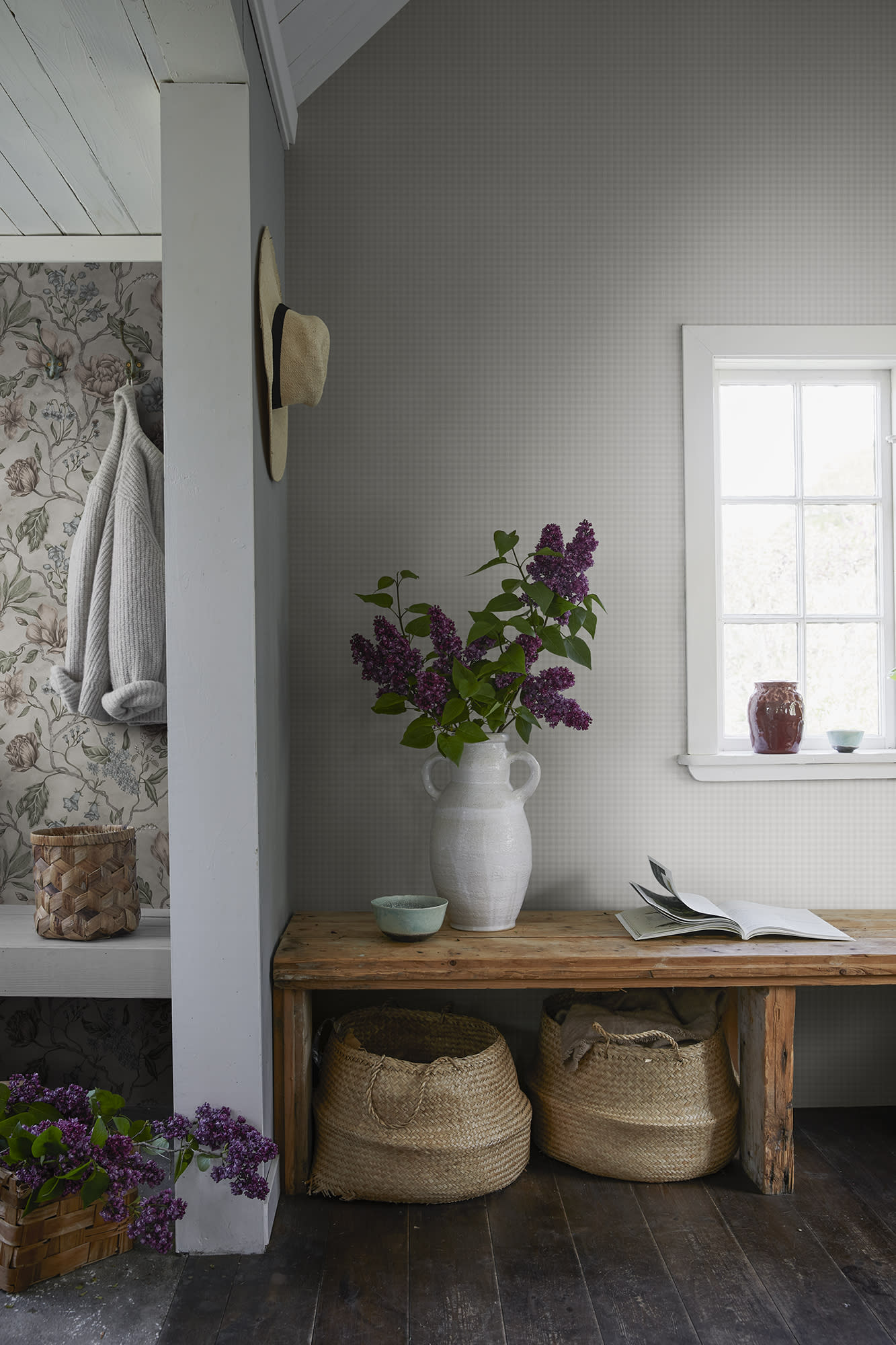 Sandberg Ruta Behang S10316 - Gray