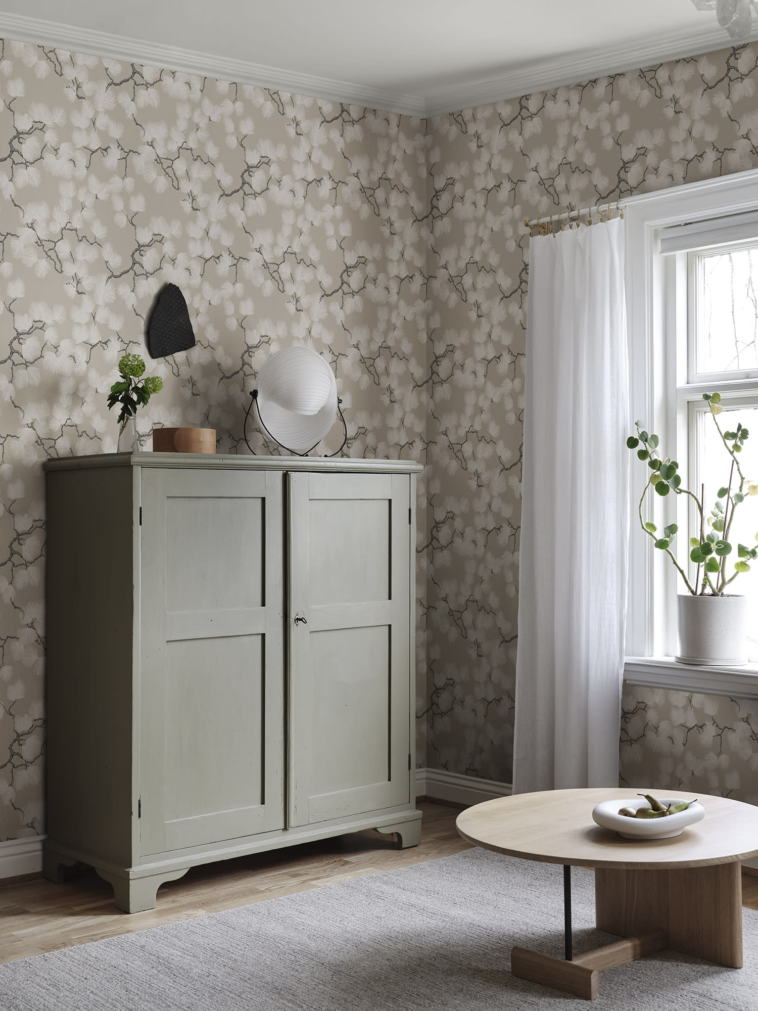 Sandberg Pine Behang S10326 - Beige