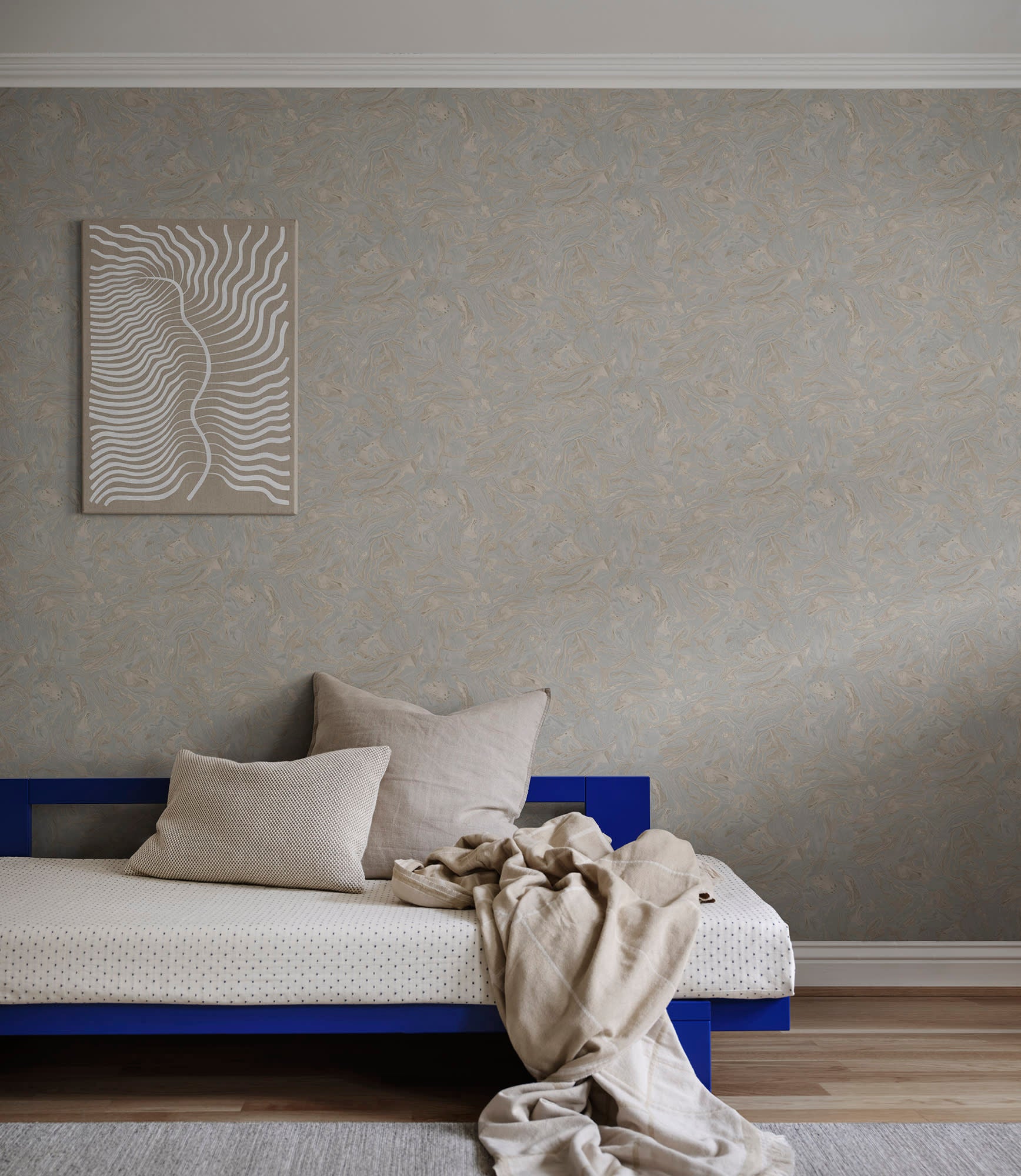Sandberg Marion Behang S10333 - Misty Blue