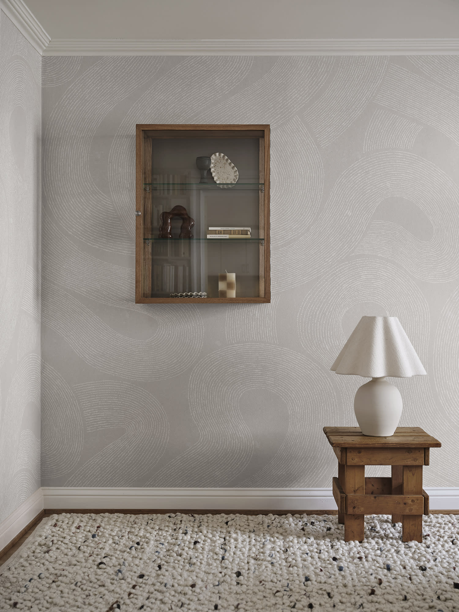 Sandberg Zen Mural Behang S10358 - Gray